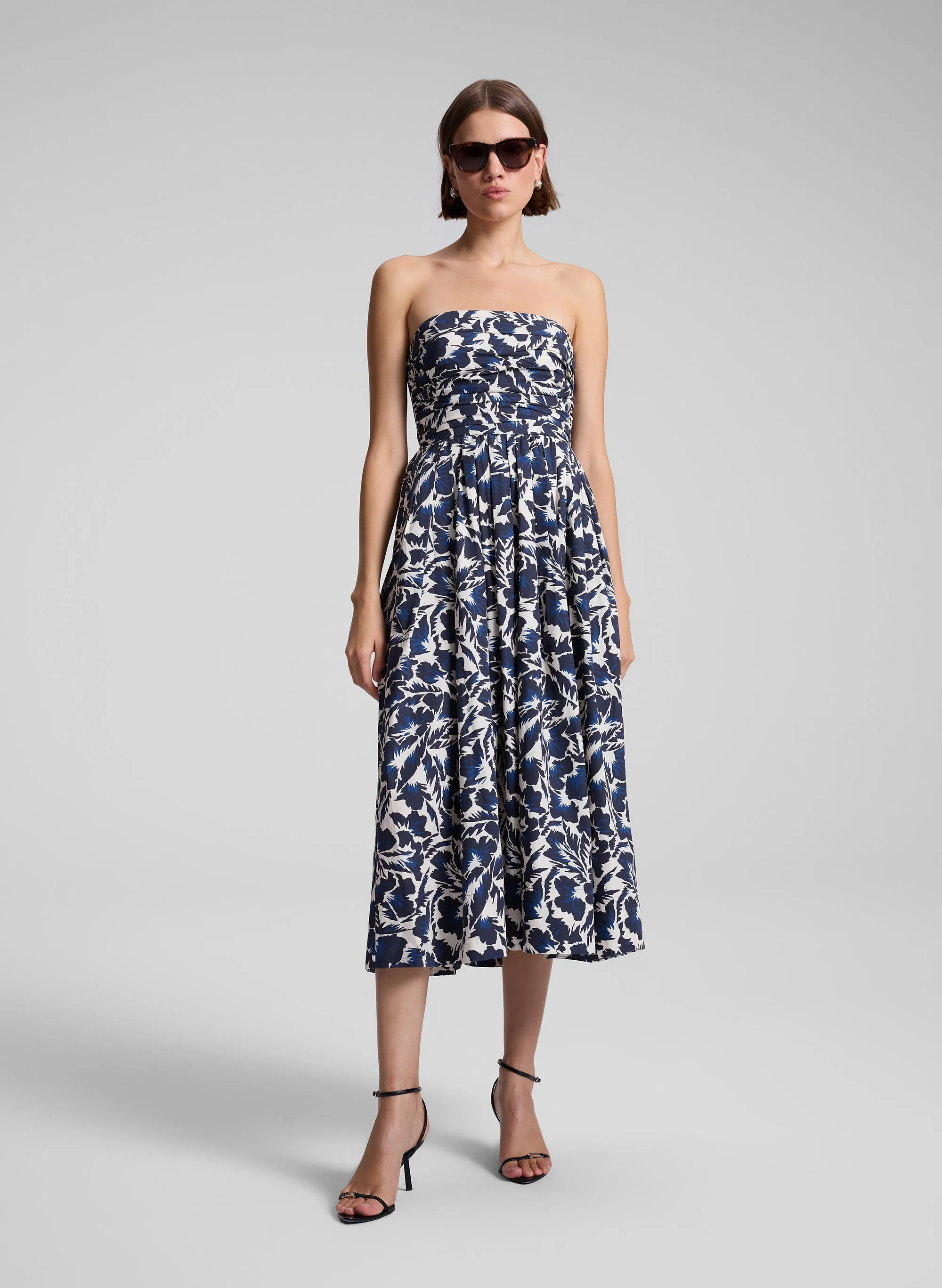 Tate Strapless Midi Dress sold by A.L.C. product image thumbnail 4