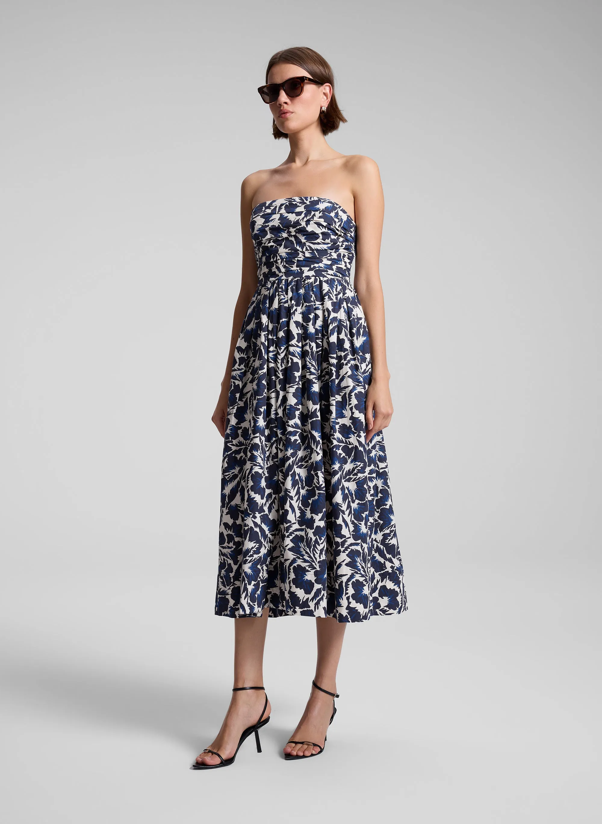 Tate Strapless Midi Dress sold by A.L.C. product image thumbnail 3