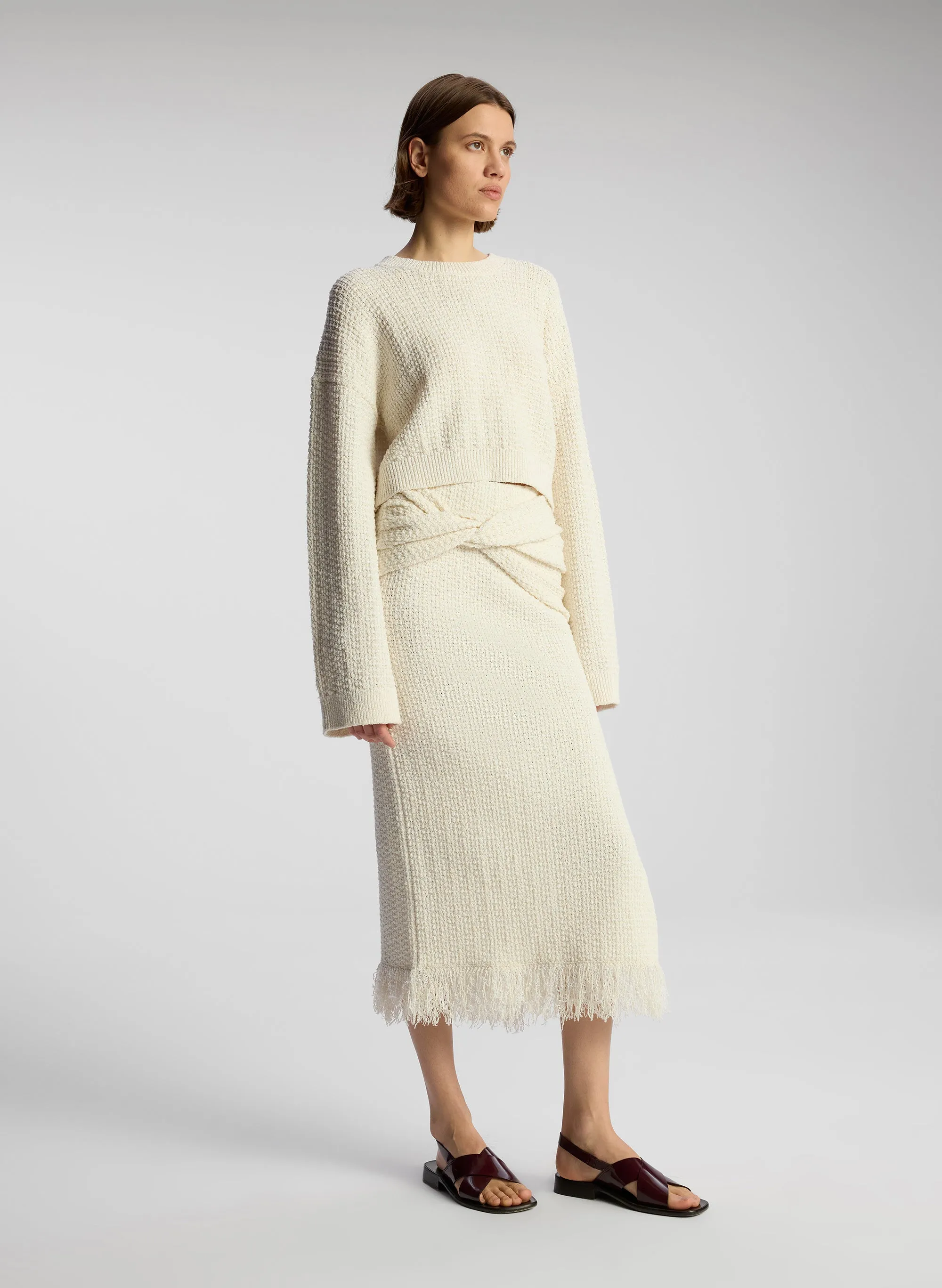Reese Bouclé Pullover sold by A.L.C. product image thumbnail 3