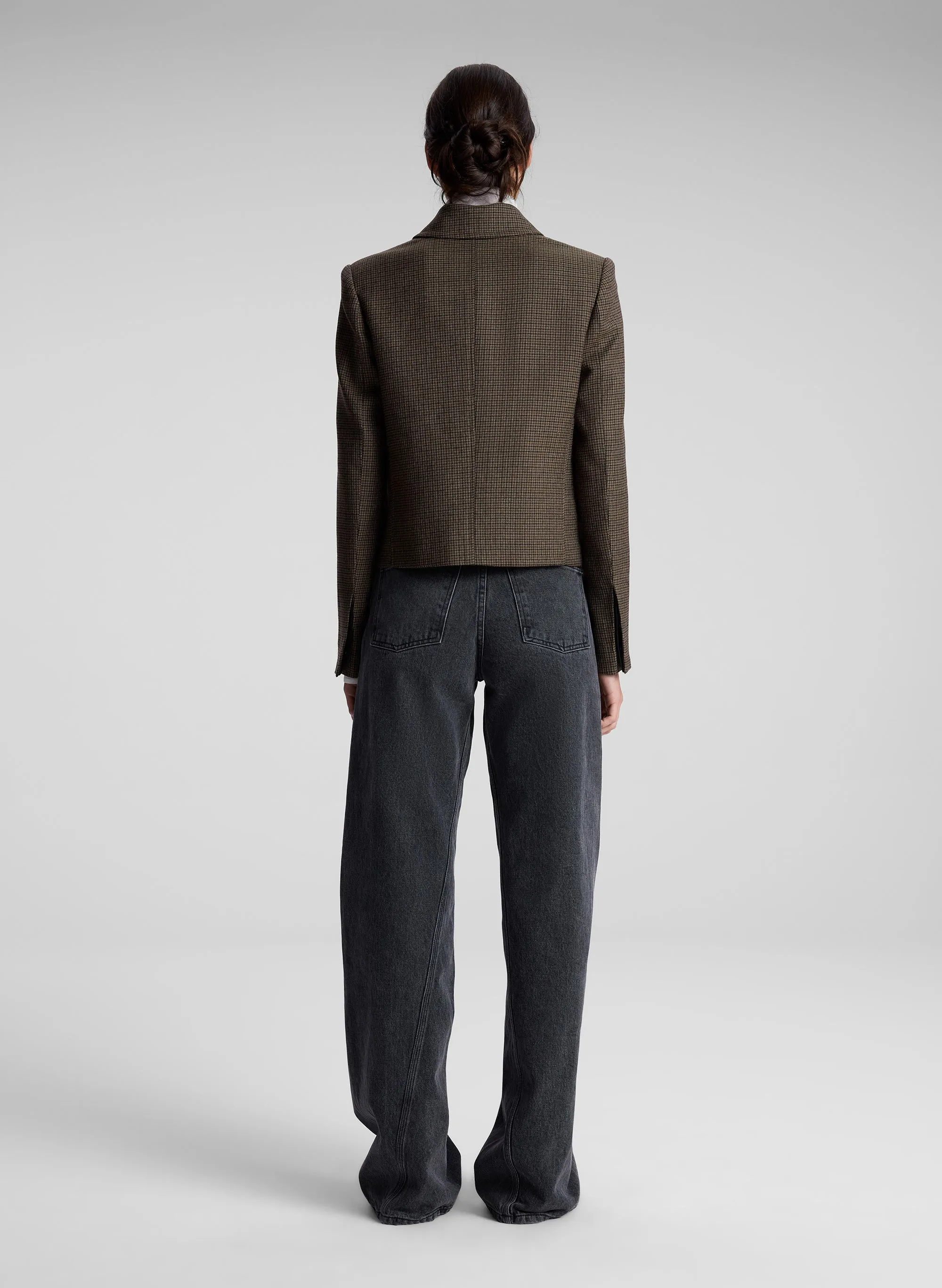 Jamie Mini Houndstooth Jacket sold by A.L.C. product image thumbnail 5