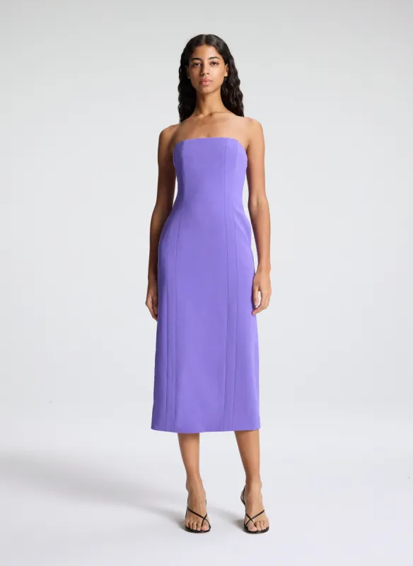 Elizabeth Strapless Midi Dress made by A.L.C.