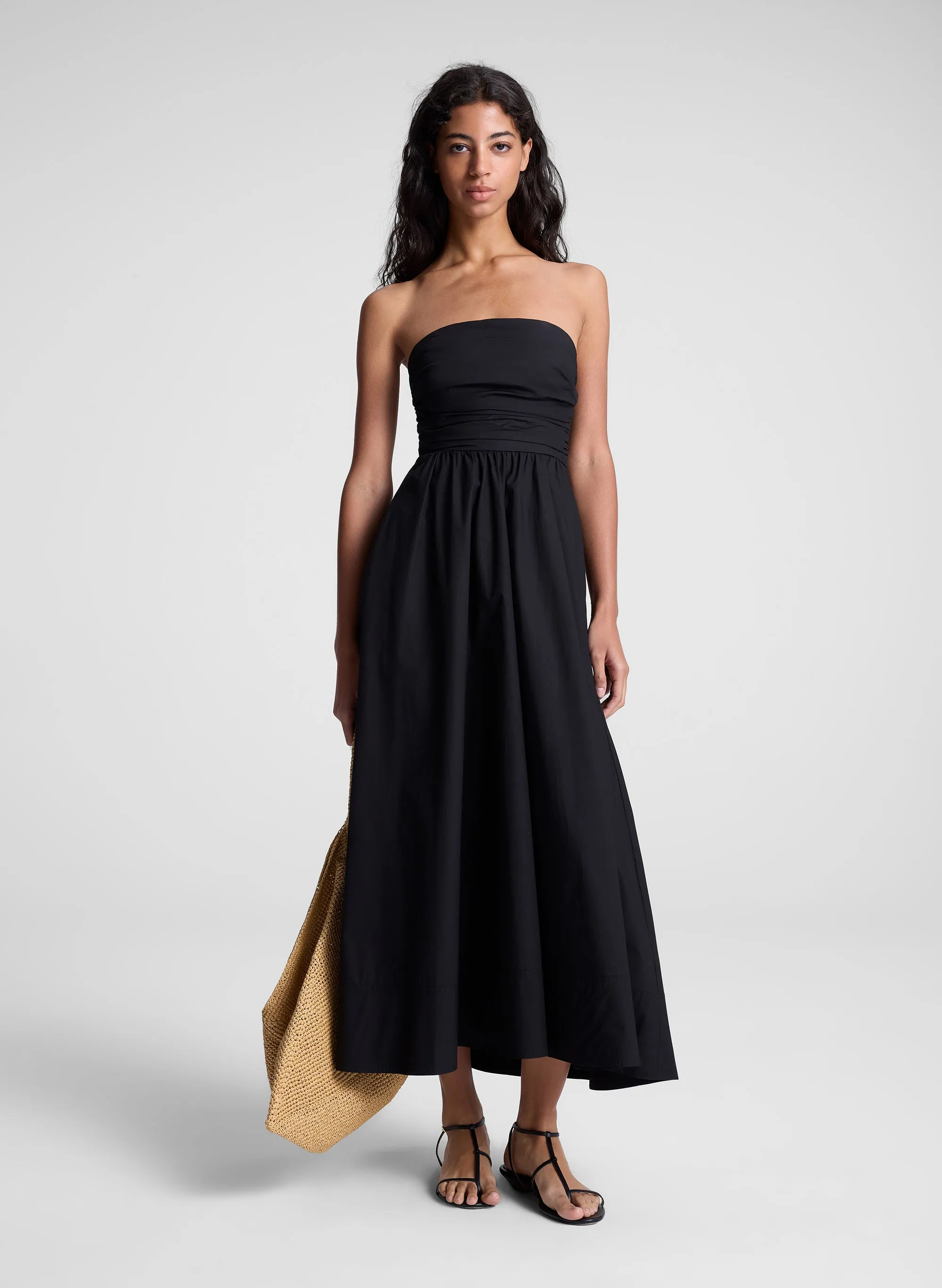 Tate Strapless Midi Dress sold by A.L.C. product image thumbnail 3