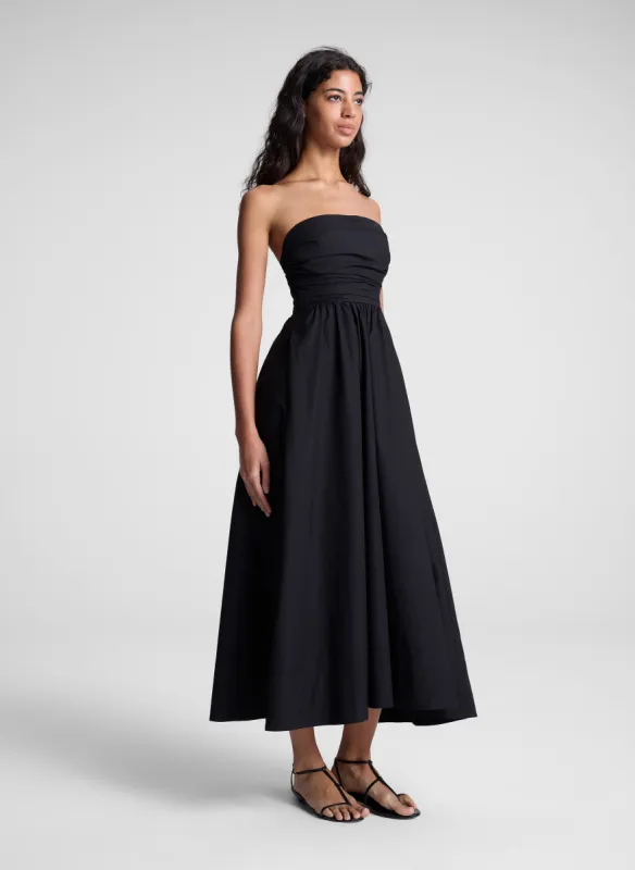 Tate Strapless Midi Dress made by A.L.C.