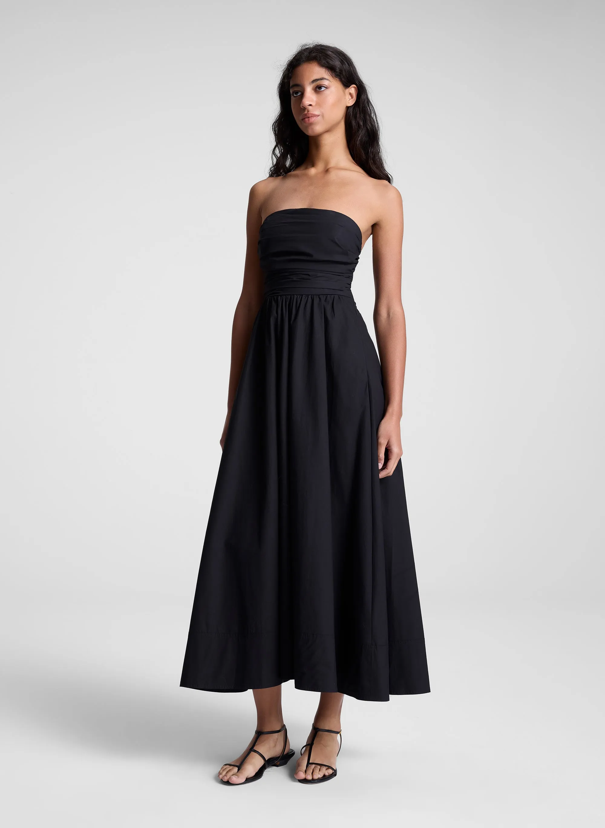 Tate Strapless Midi Dress sold by A.L.C. product image thumbnail 4