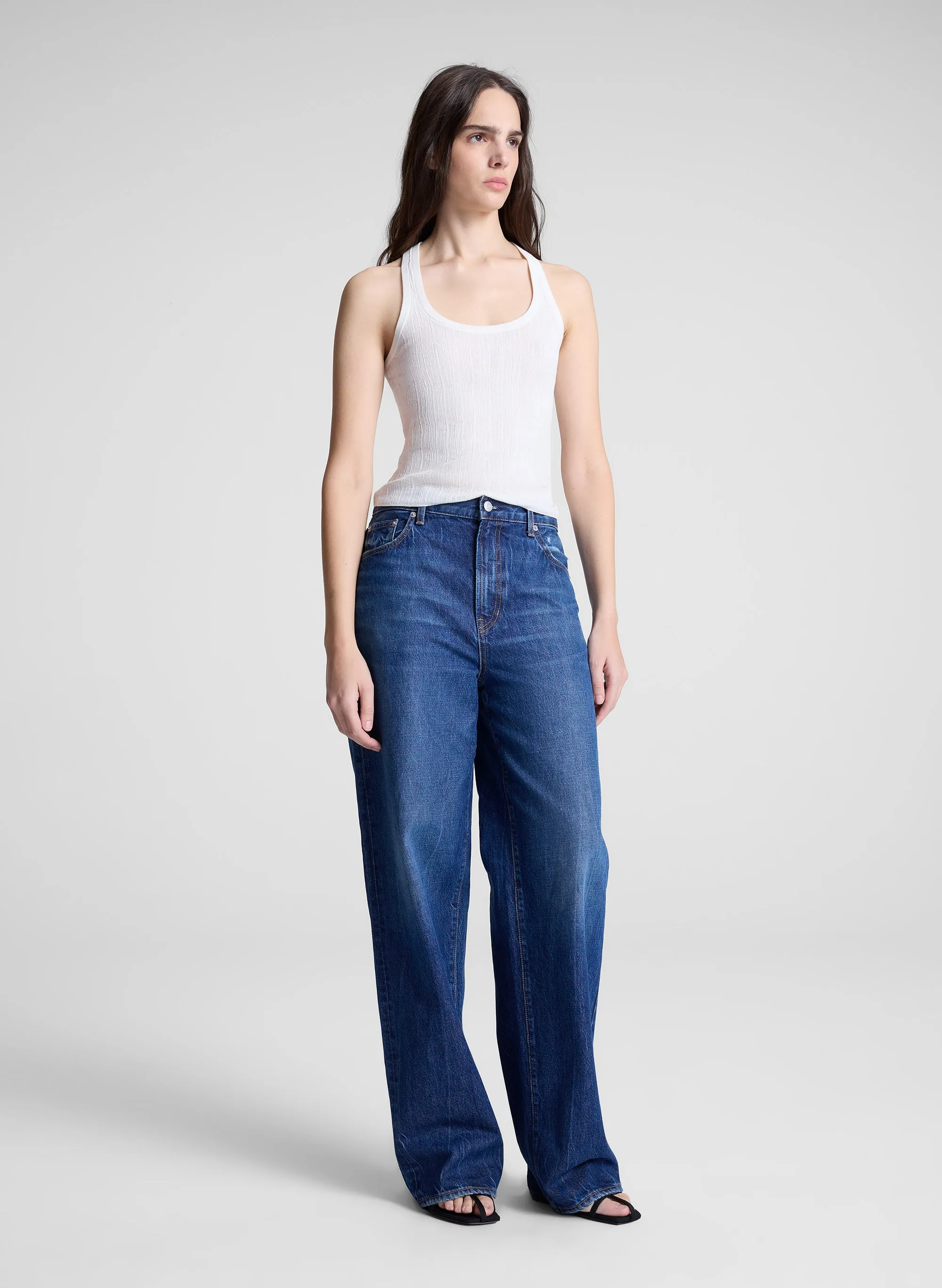 Iris Fine Cotton Knit Tank sold by A.L.C. product image thumbnail 3