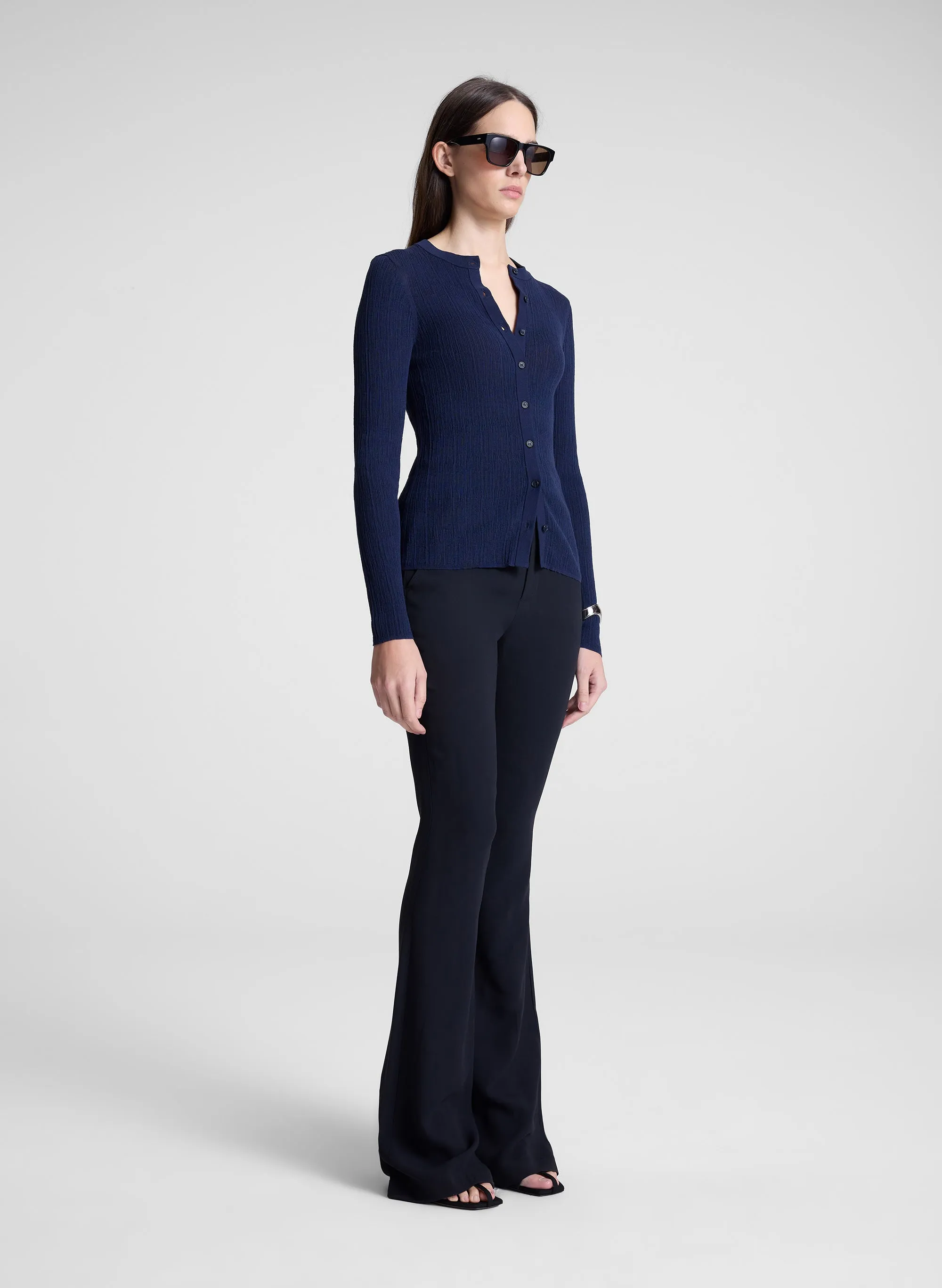 Fisher Fine Cotton Knit Cardigan sold by A.L.C. product image thumbnail 3