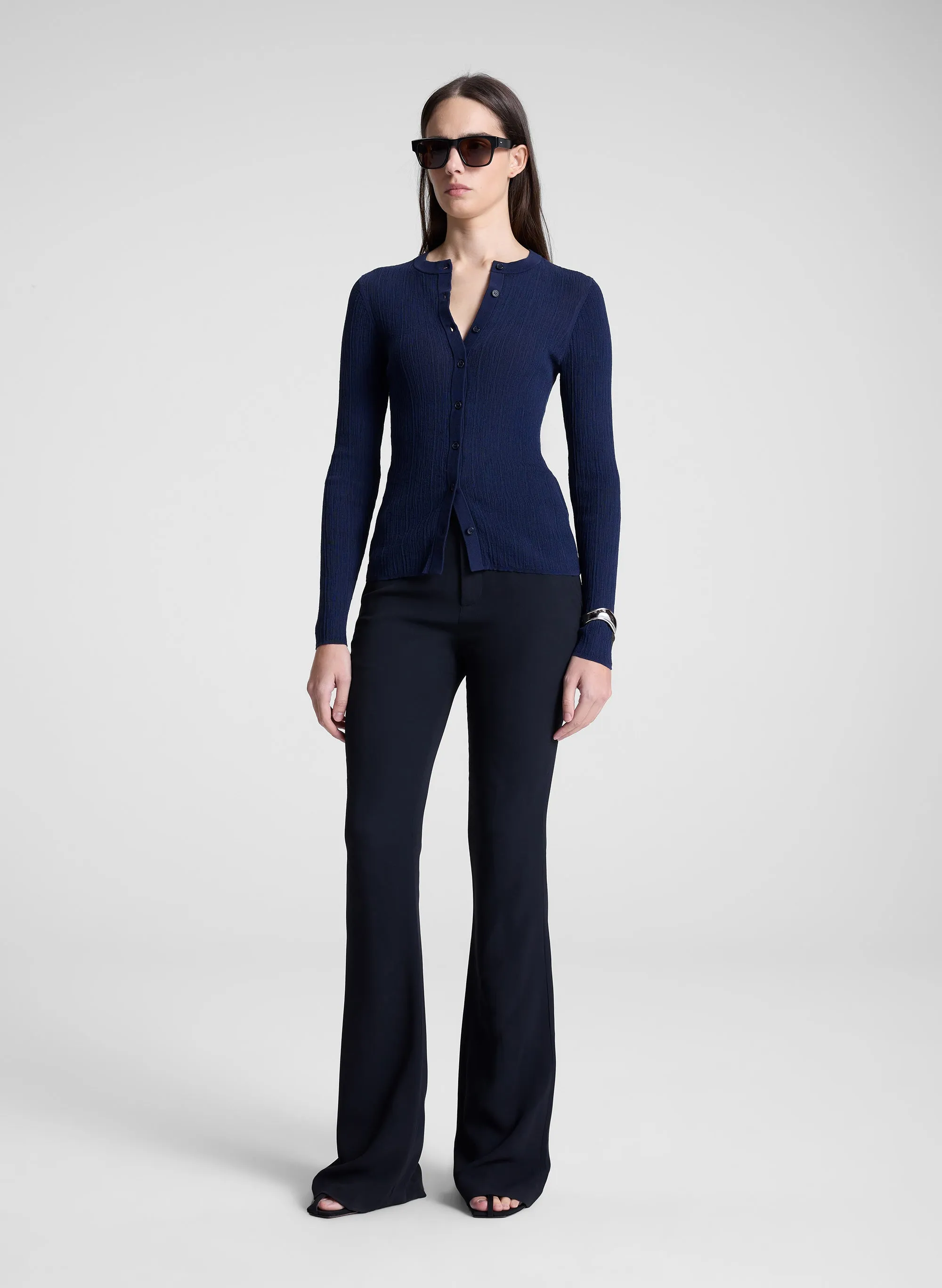 Fisher Fine Cotton Knit Cardigan sold by A.L.C. product image thumbnail 4