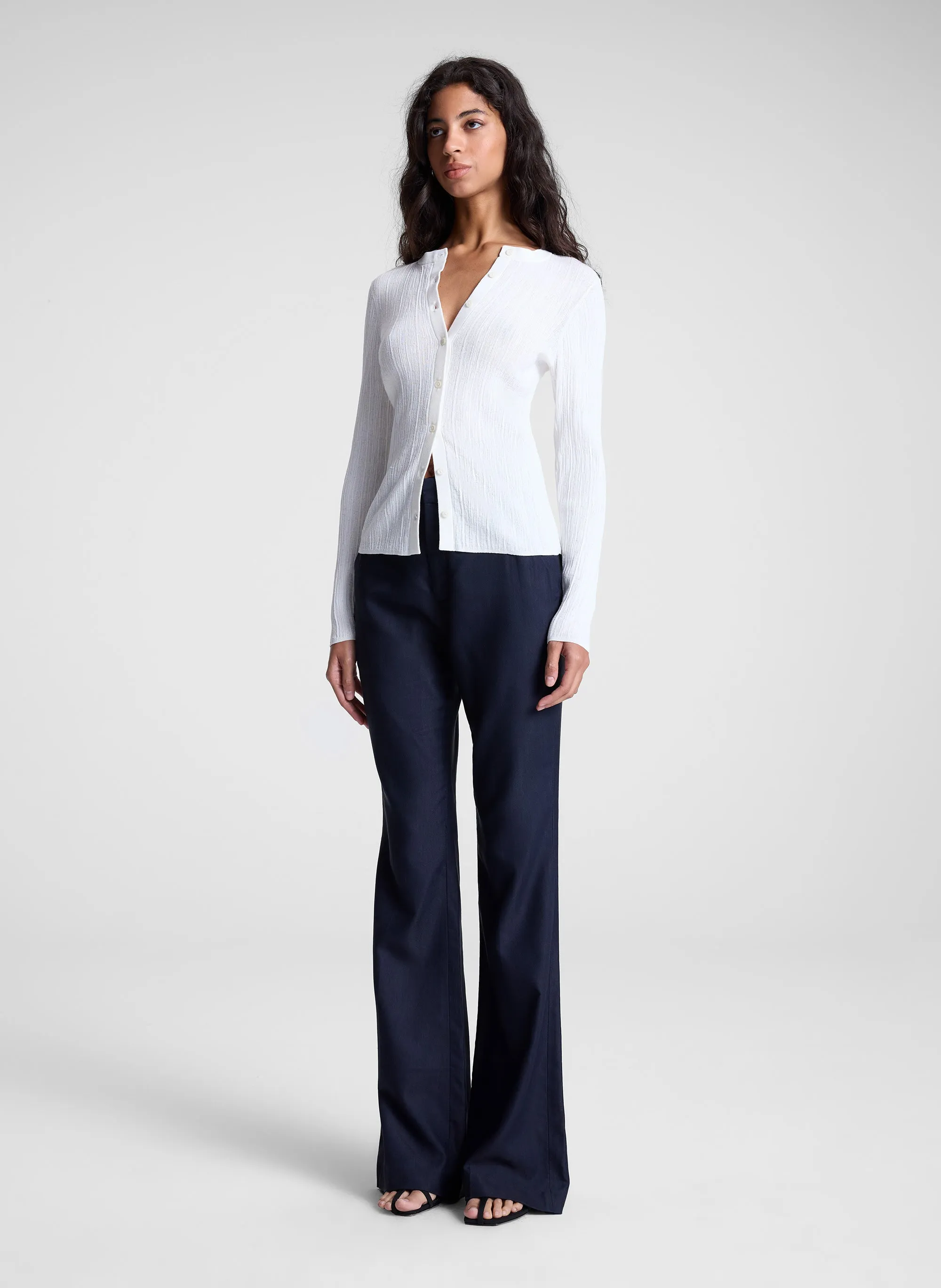 Fisher Fine Cotton Knit Cardigan sold by A.L.C. product image thumbnail 4