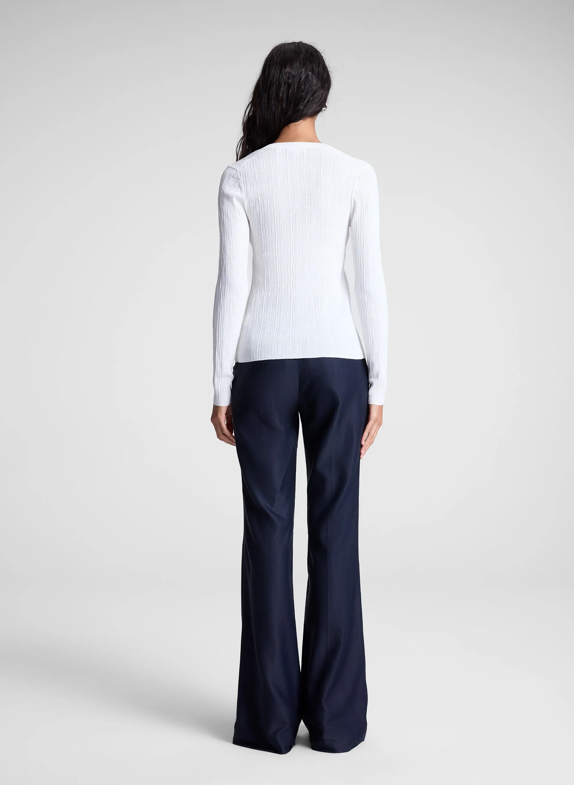 Fisher Fine Cotton Knit Cardigan sold by A.L.C. product image thumbnail 5