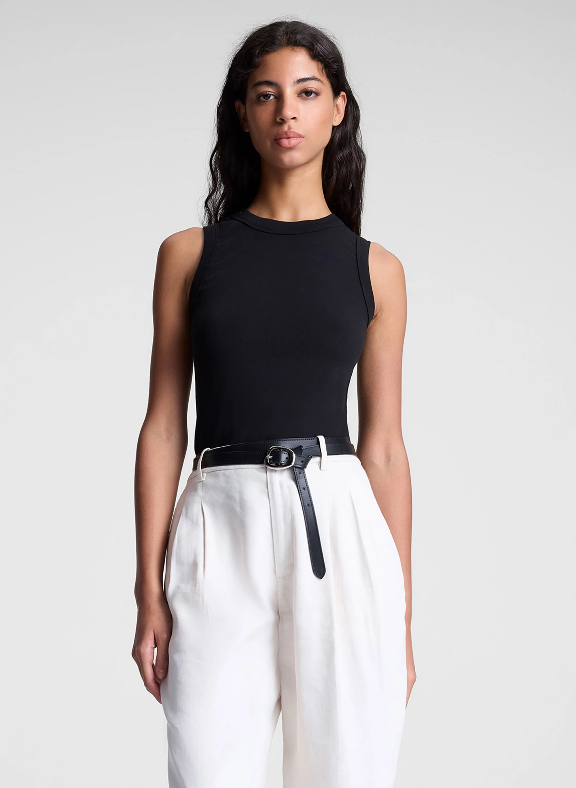 Hadley Cotton Rib Tank sold by A.L.C.