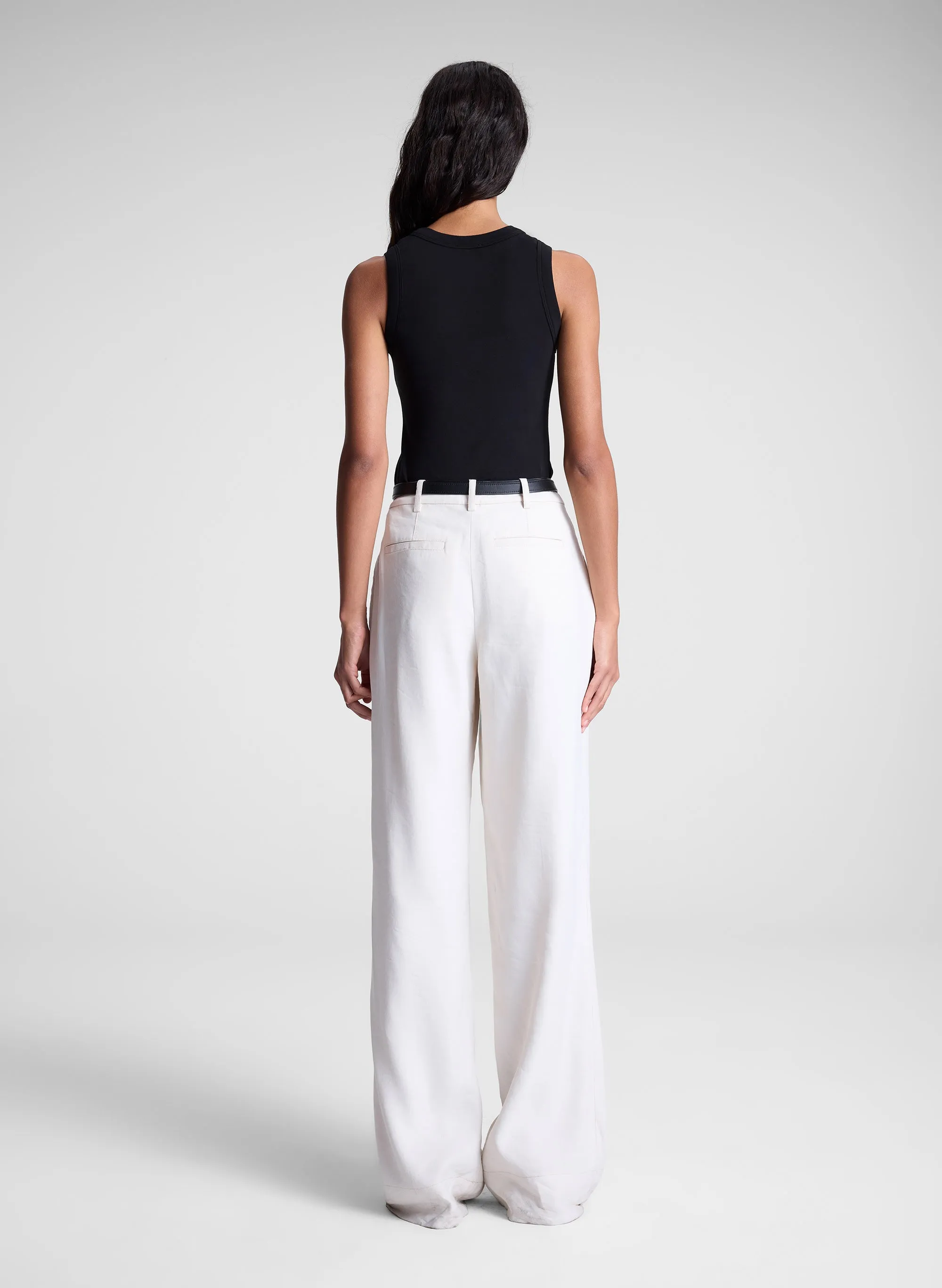 Hadley Cotton Rib Tank sold by A.L.C. product image thumbnail 5