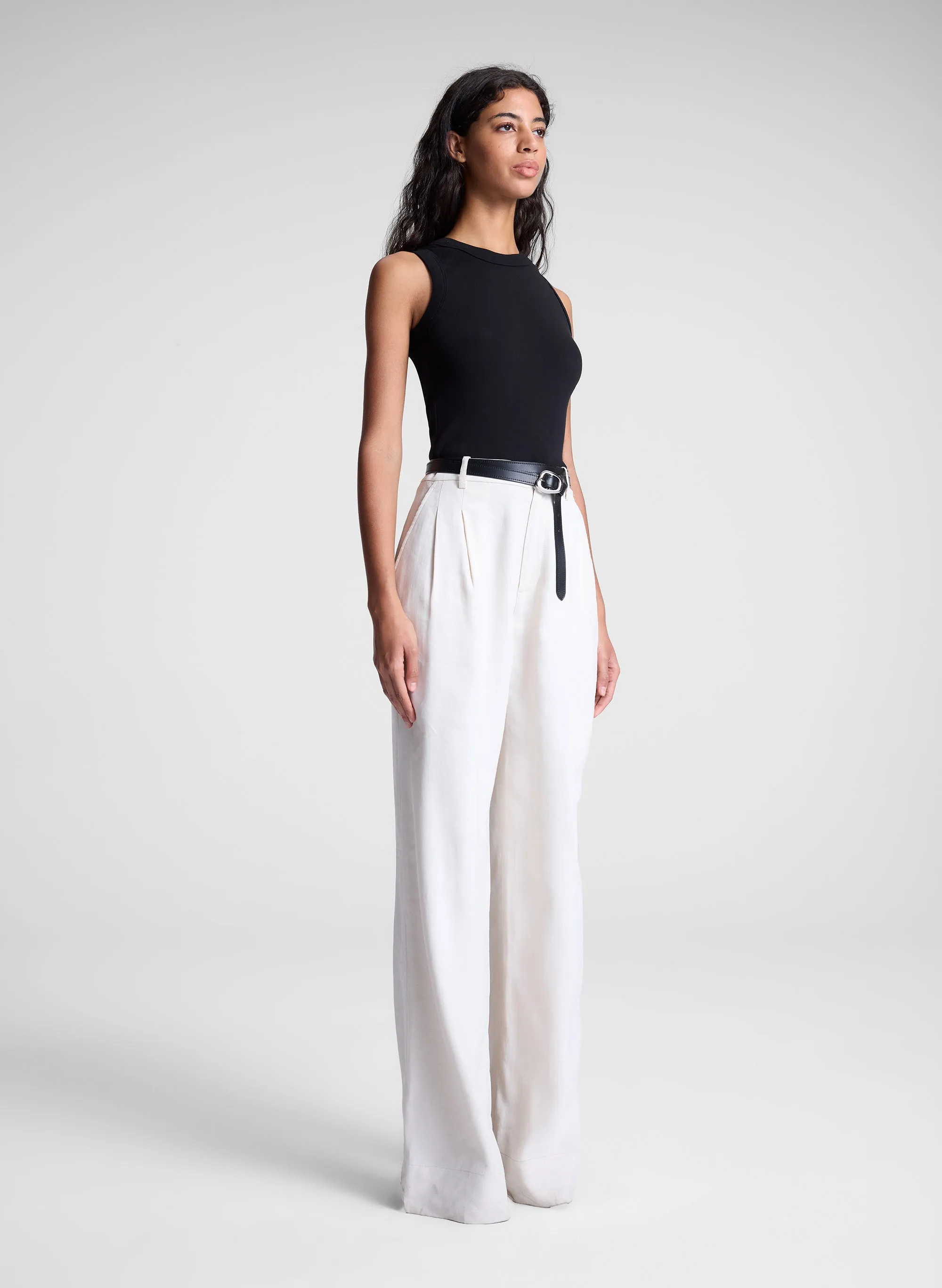 Hadley Cotton Rib Tank sold by A.L.C. product image thumbnail 4