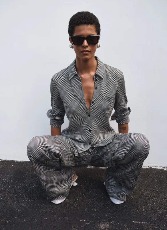 Otis Plaid Pant made by A.L.C.