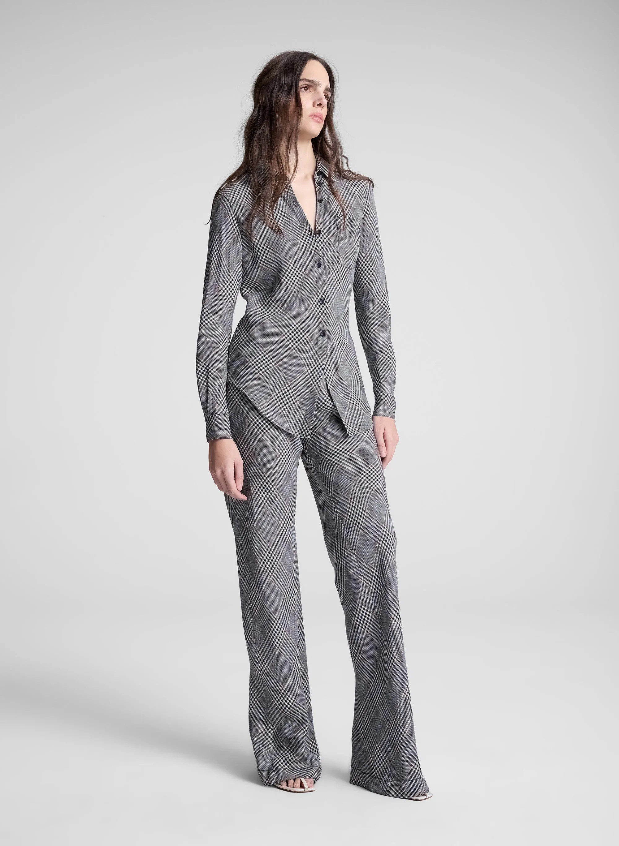 Otis Plaid Pant sold by A.L.C. product image thumbnail 4