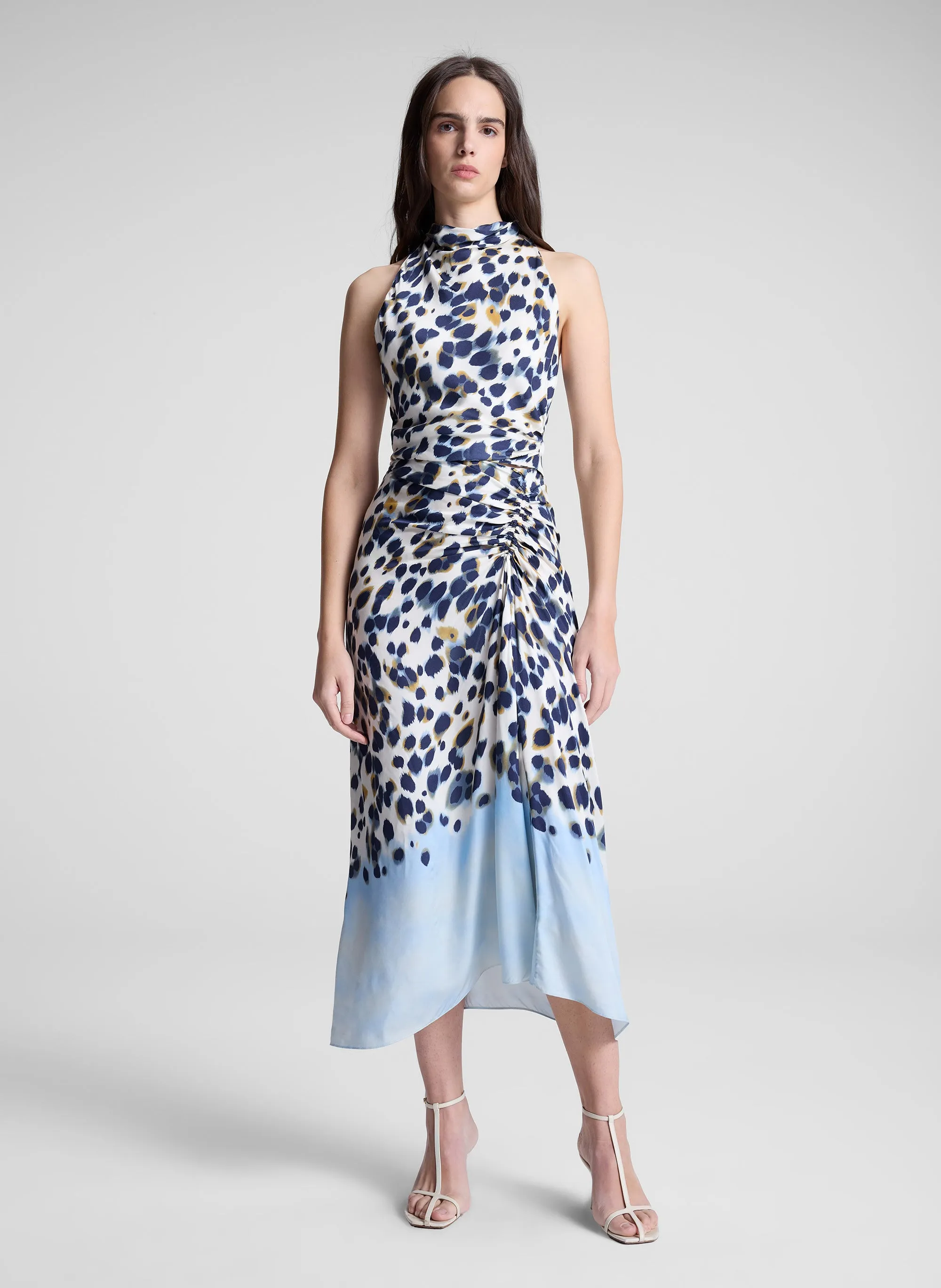 Grace Printed Midi Skirt sold by A.L.C.