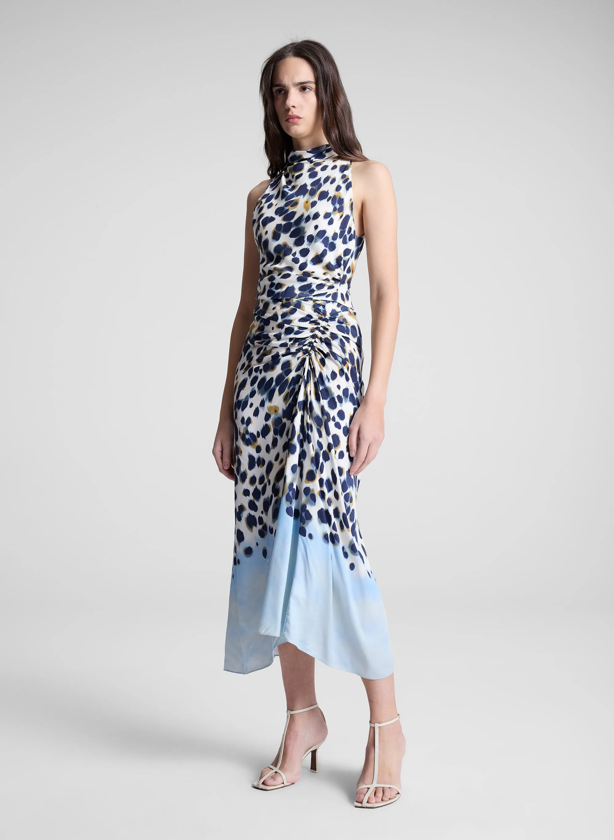 Grace Printed Midi Skirt sold by A.L.C. product image thumbnail 4