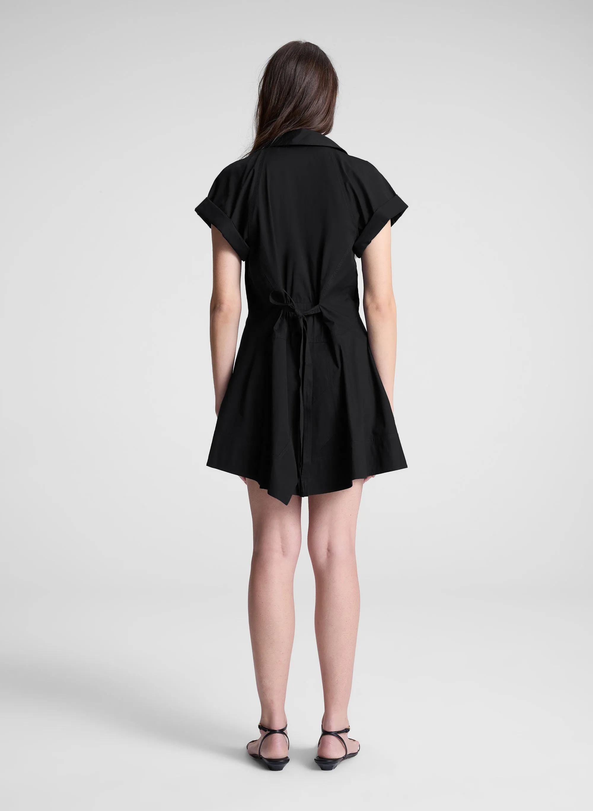 Julie Cotton Mini Shirtdress sold by A.L.C. product image thumbnail 5