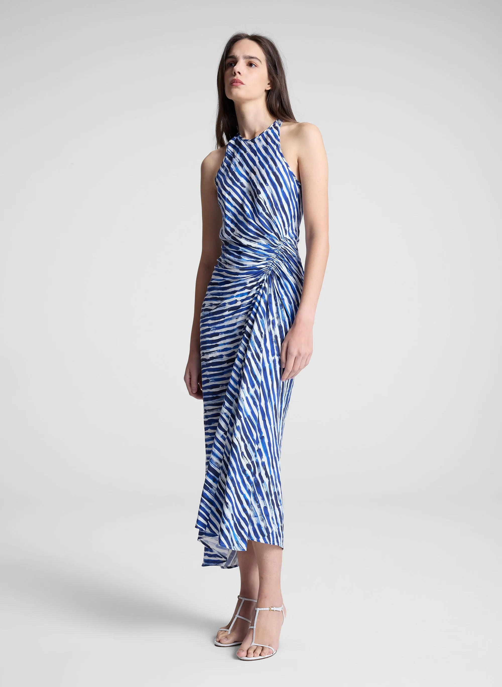 Ruby Striped Midi Dress sold by A.L.C. product image thumbnail 4