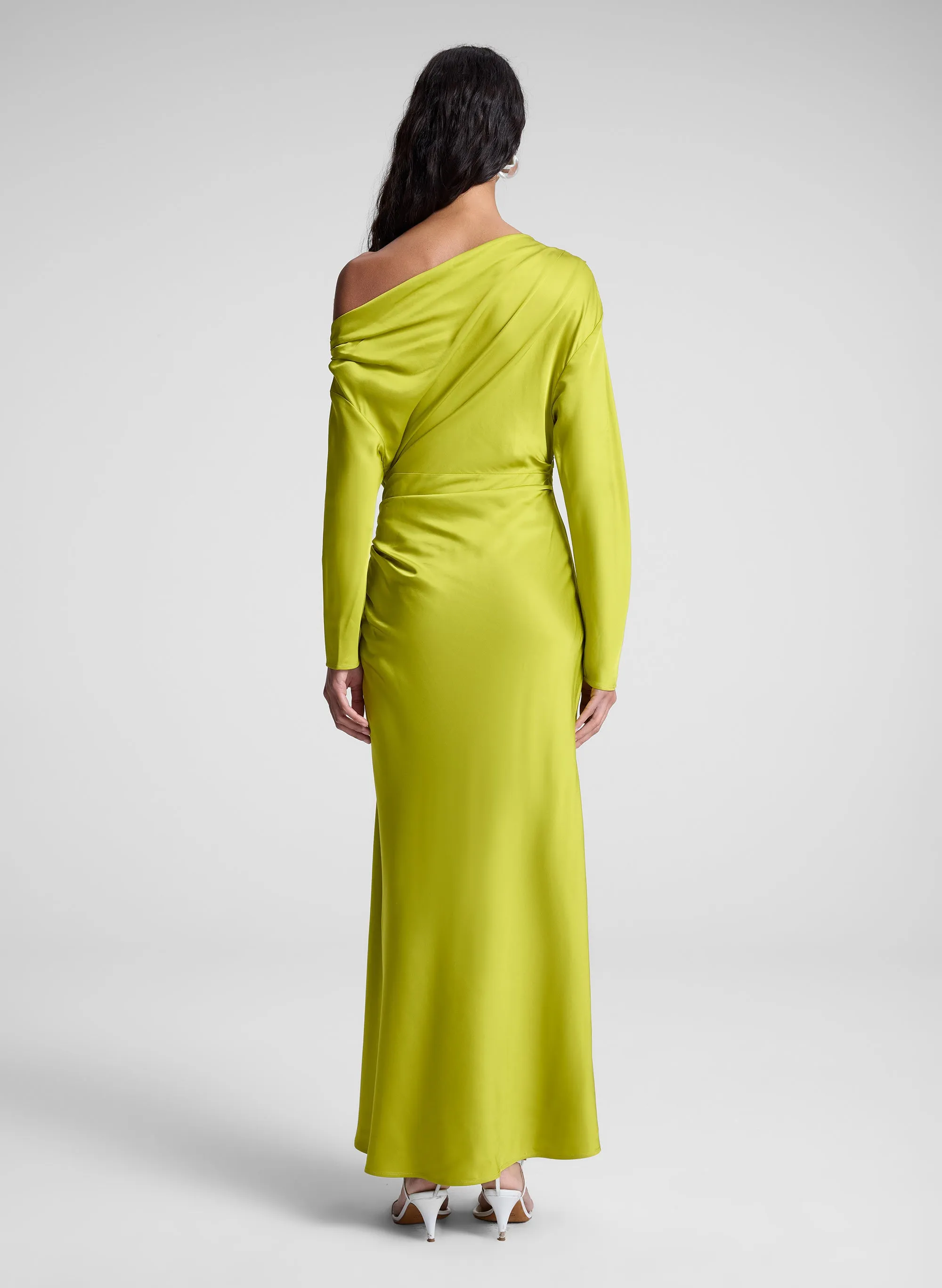 Piper Satin Dress sold by A.L.C. product image thumbnail 5