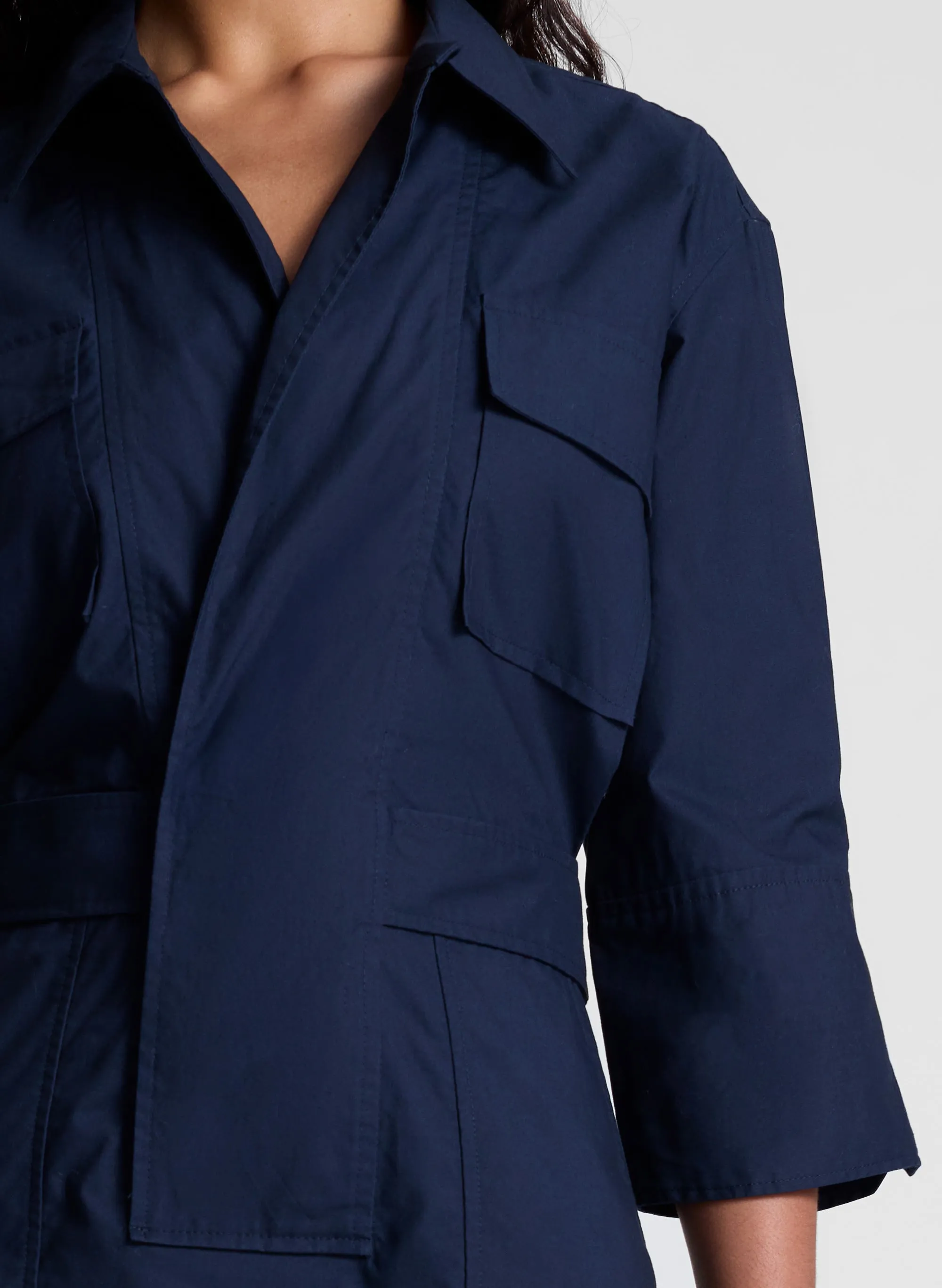 Evan Mini Shirt Dress sold by A.L.C. product image thumbnail 3