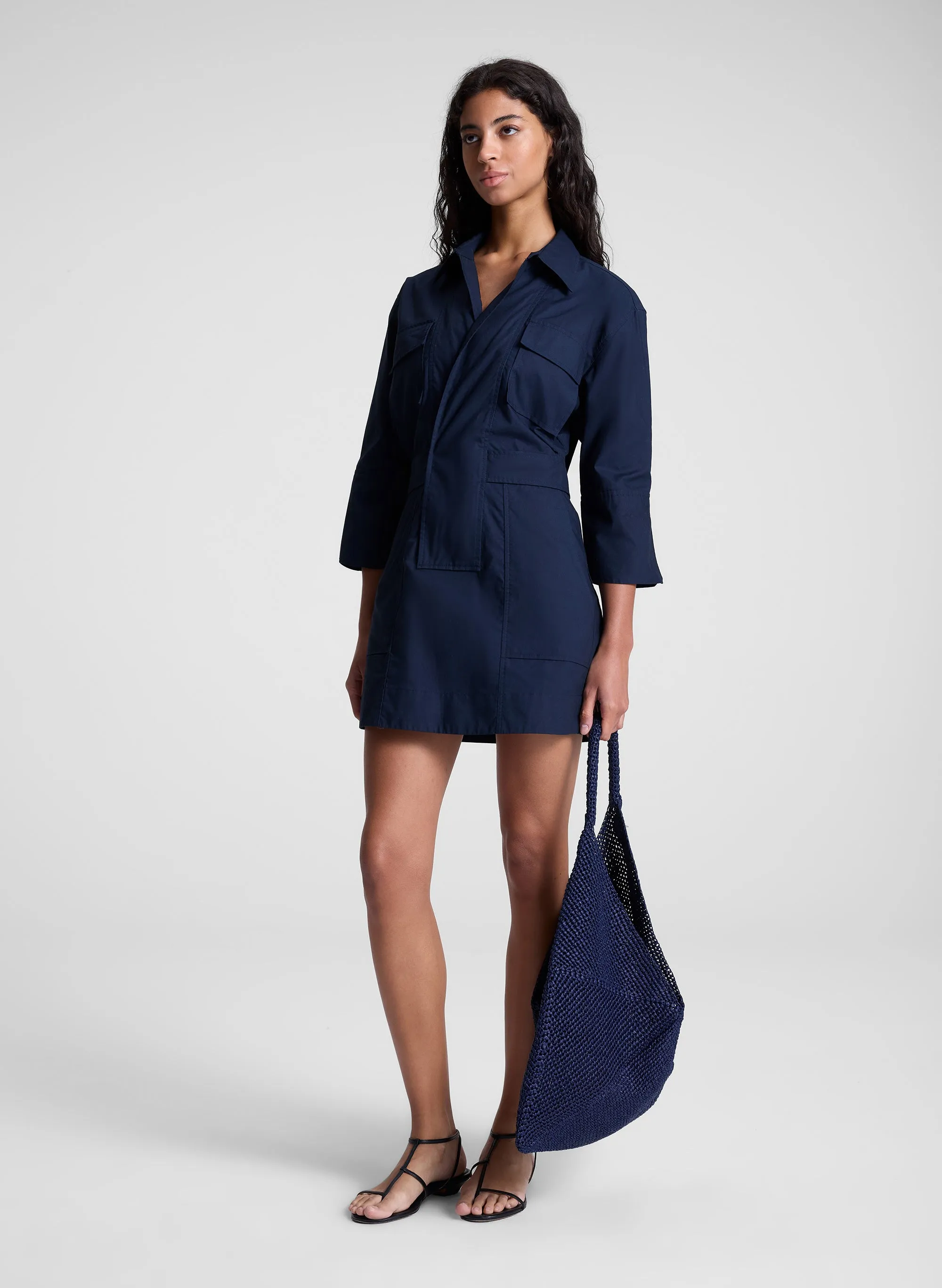 Evan Mini Shirt Dress sold by A.L.C. product image thumbnail 2