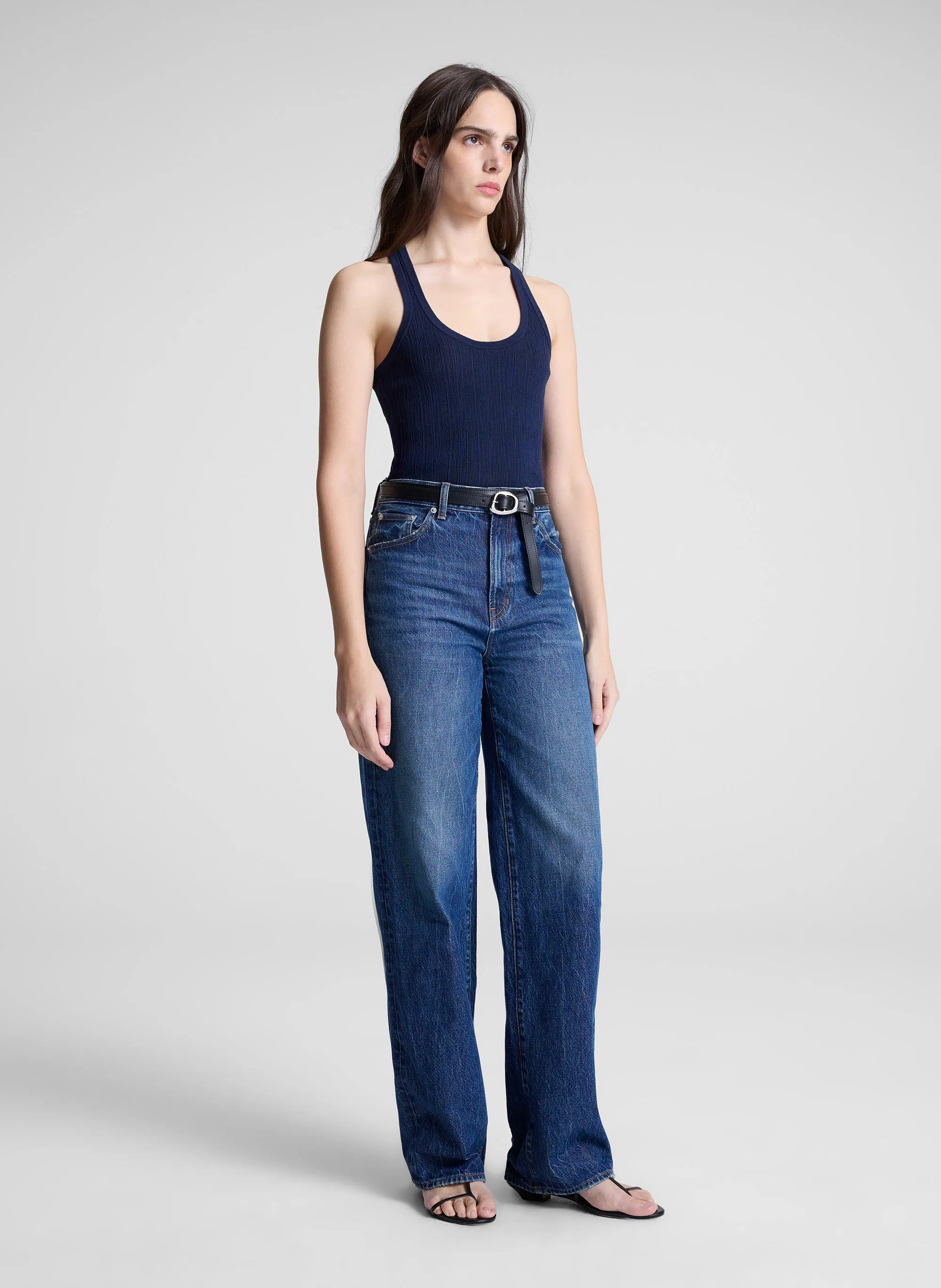 Iris Fine Cotton Knit Tank sold by A.L.C. product image thumbnail 3