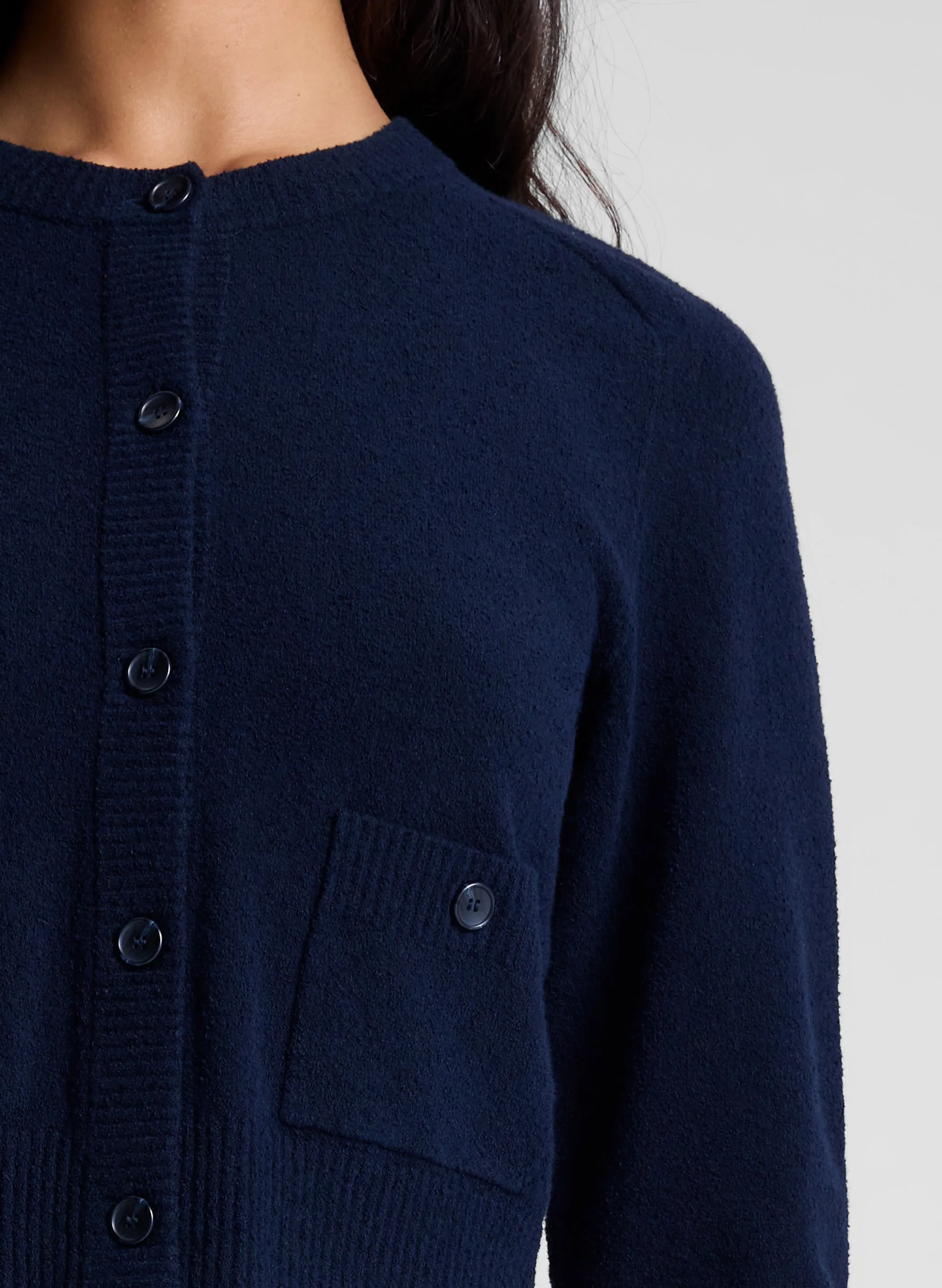 Elise Cotton Boucle Cardigan sold by A.L.C. product image thumbnail 2