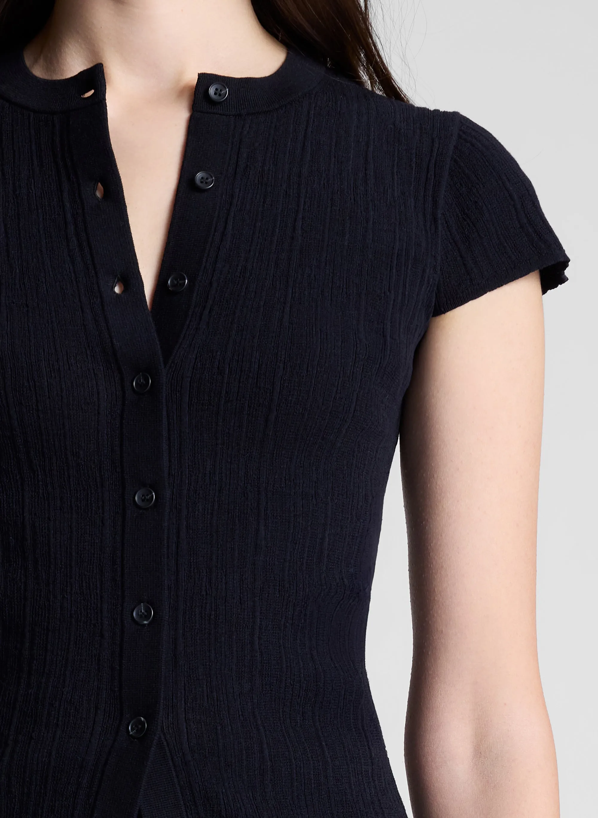 Parker Fine Cotton Cardigan sold by A.L.C. product image thumbnail 2