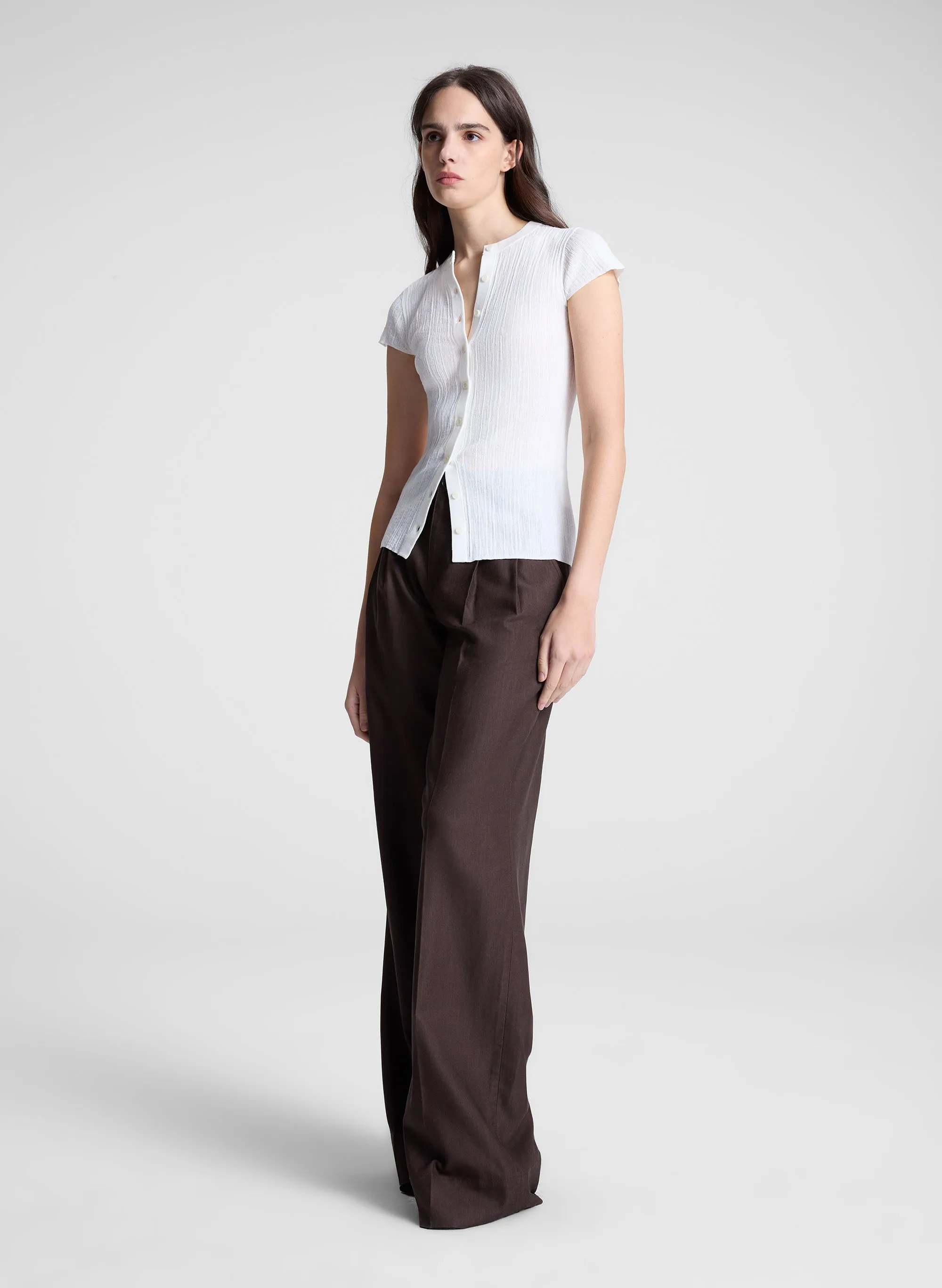 Parker Fine Cotton Cardigan sold by A.L.C. product image thumbnail 5
