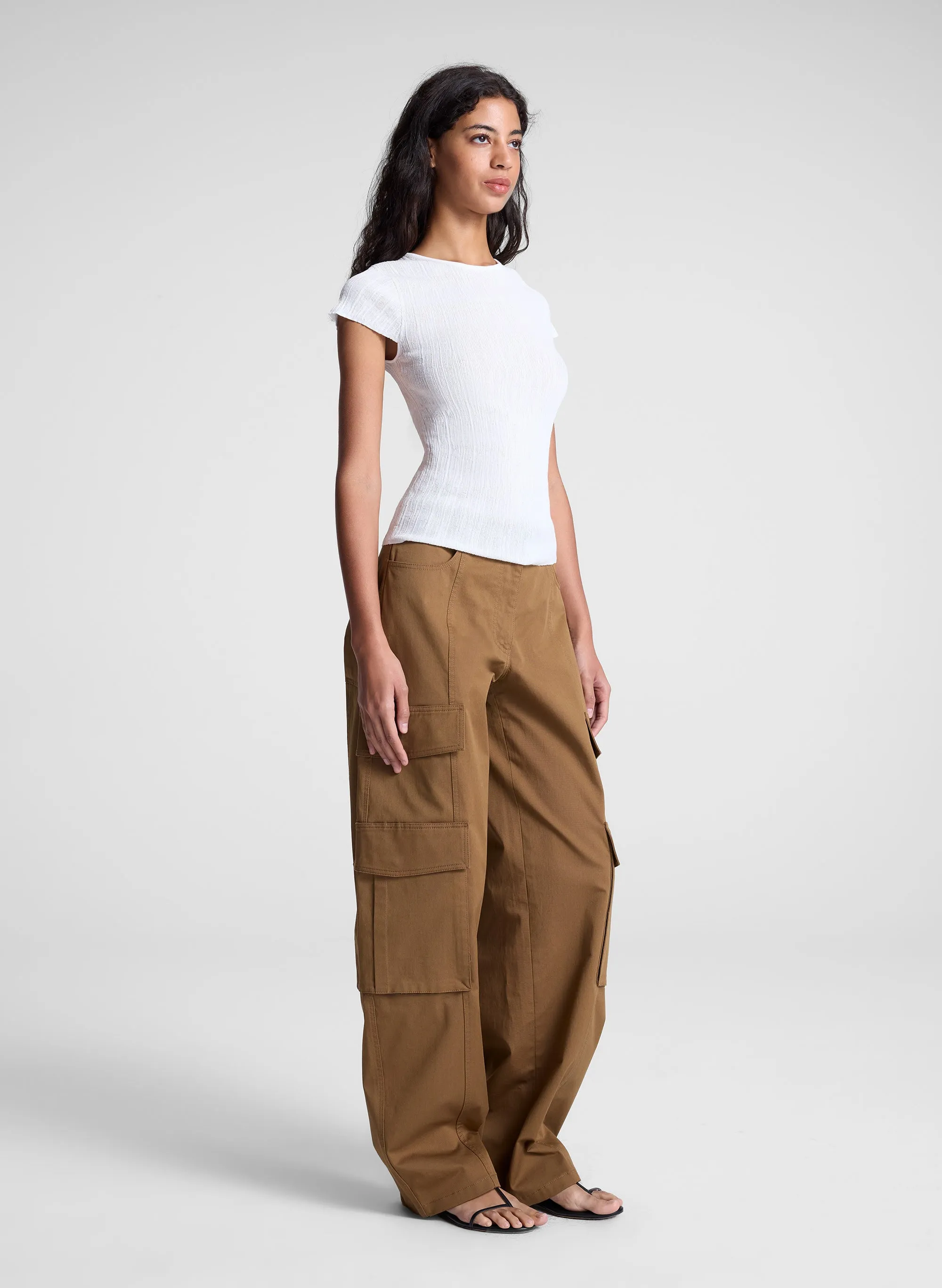 Sam Fine Cotton Knit Top sold by A.L.C. product image thumbnail 3