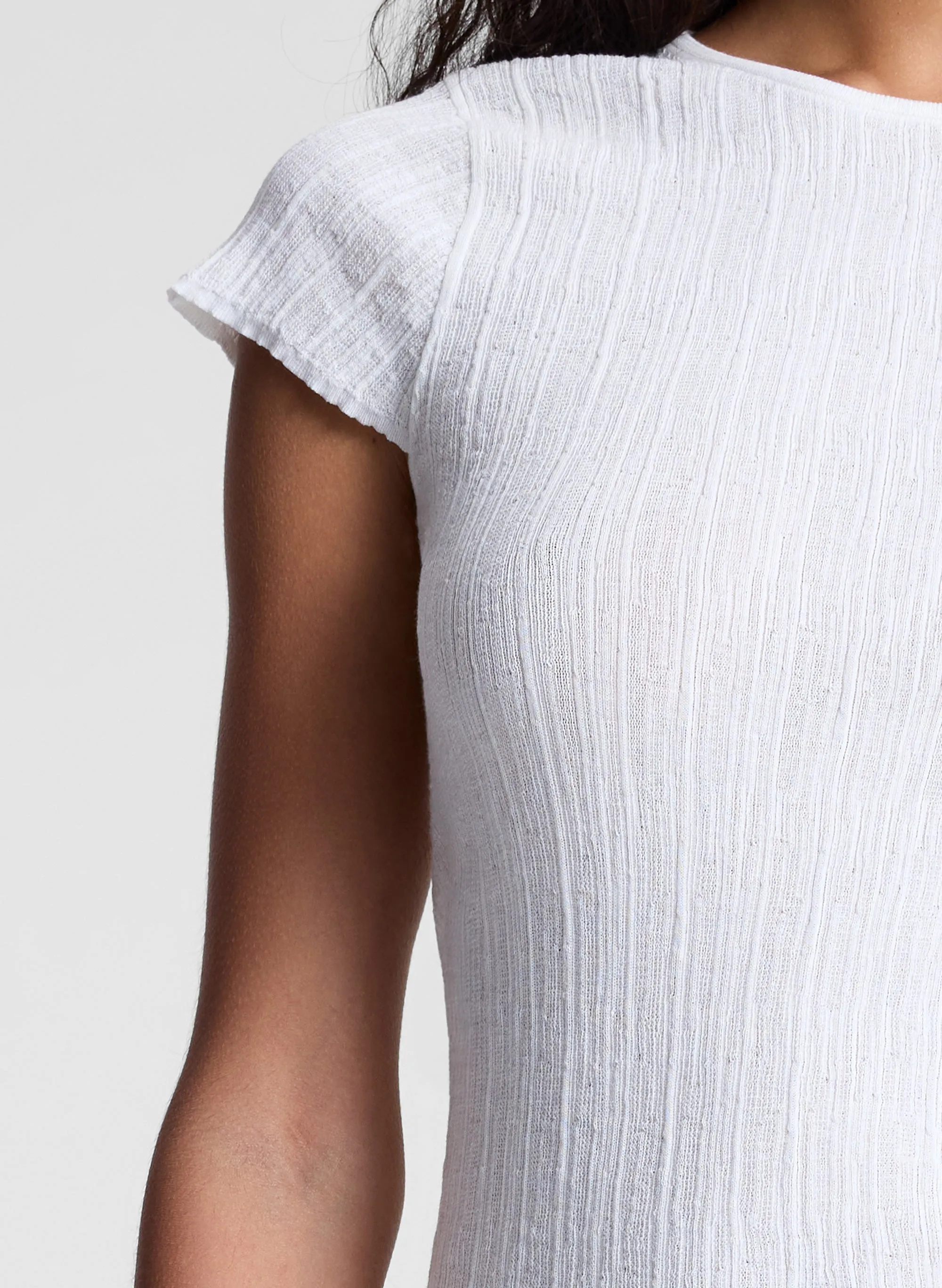 Sam Fine Cotton Knit Top sold by A.L.C. product image thumbnail 2