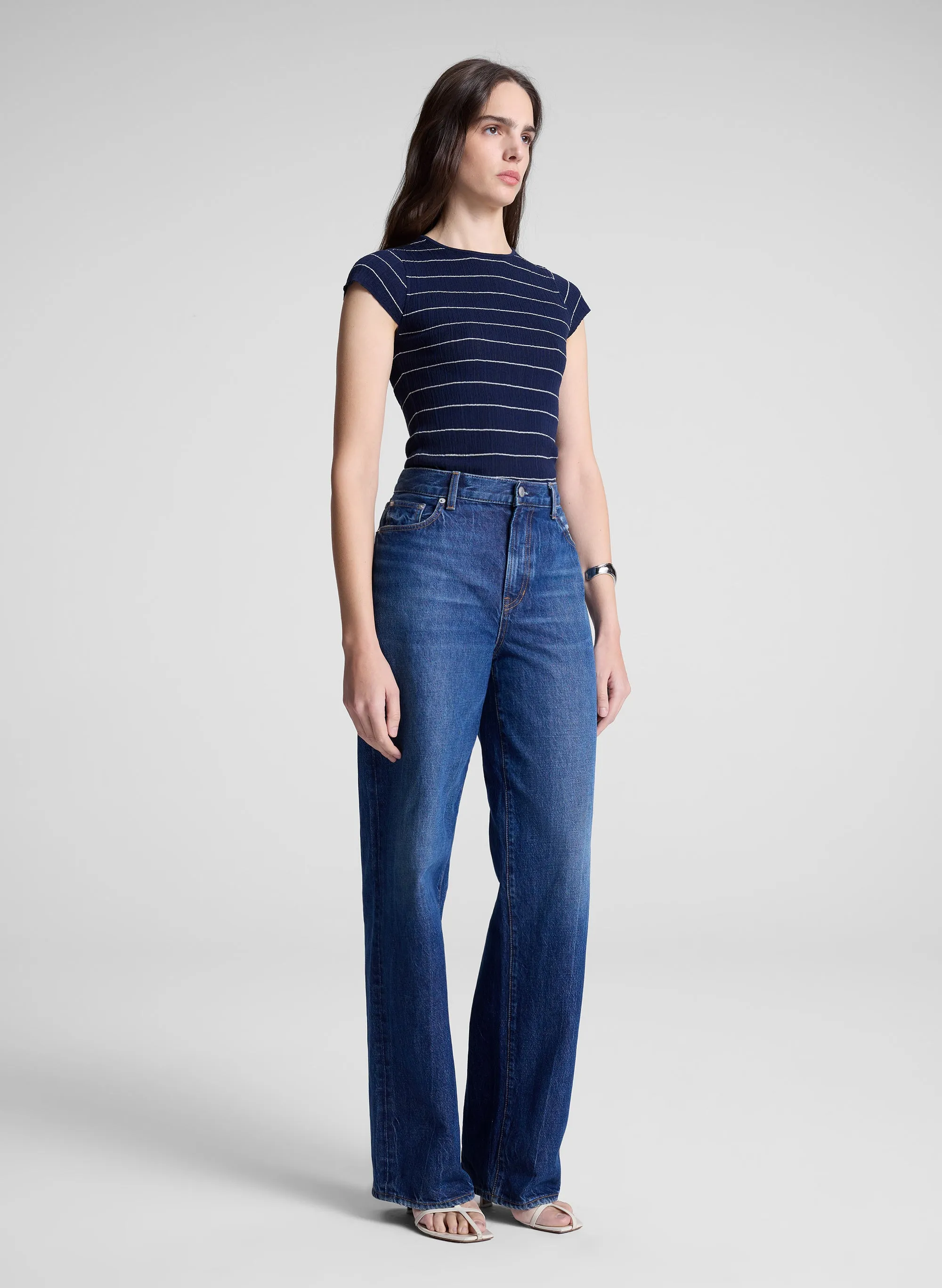 Sam Fine Cotton Knit Top sold by A.L.C. product image thumbnail 4