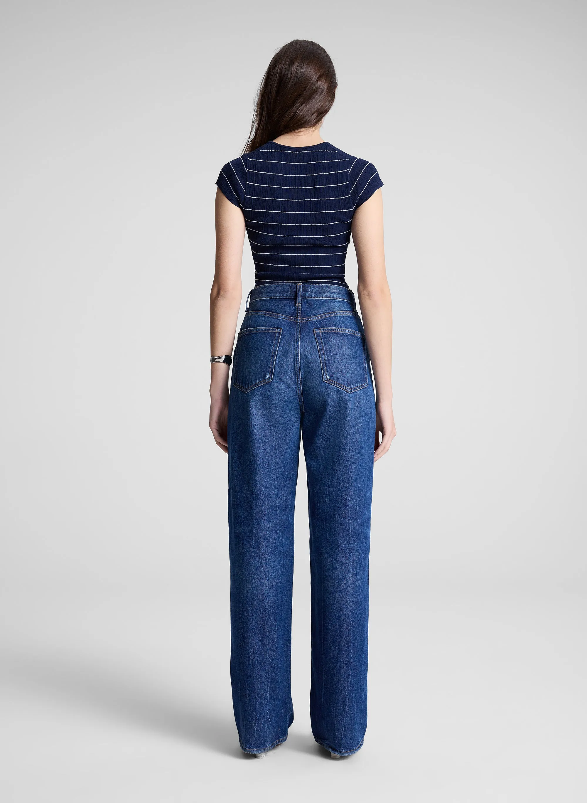 Sam Fine Cotton Knit Top sold by A.L.C. product image thumbnail 5