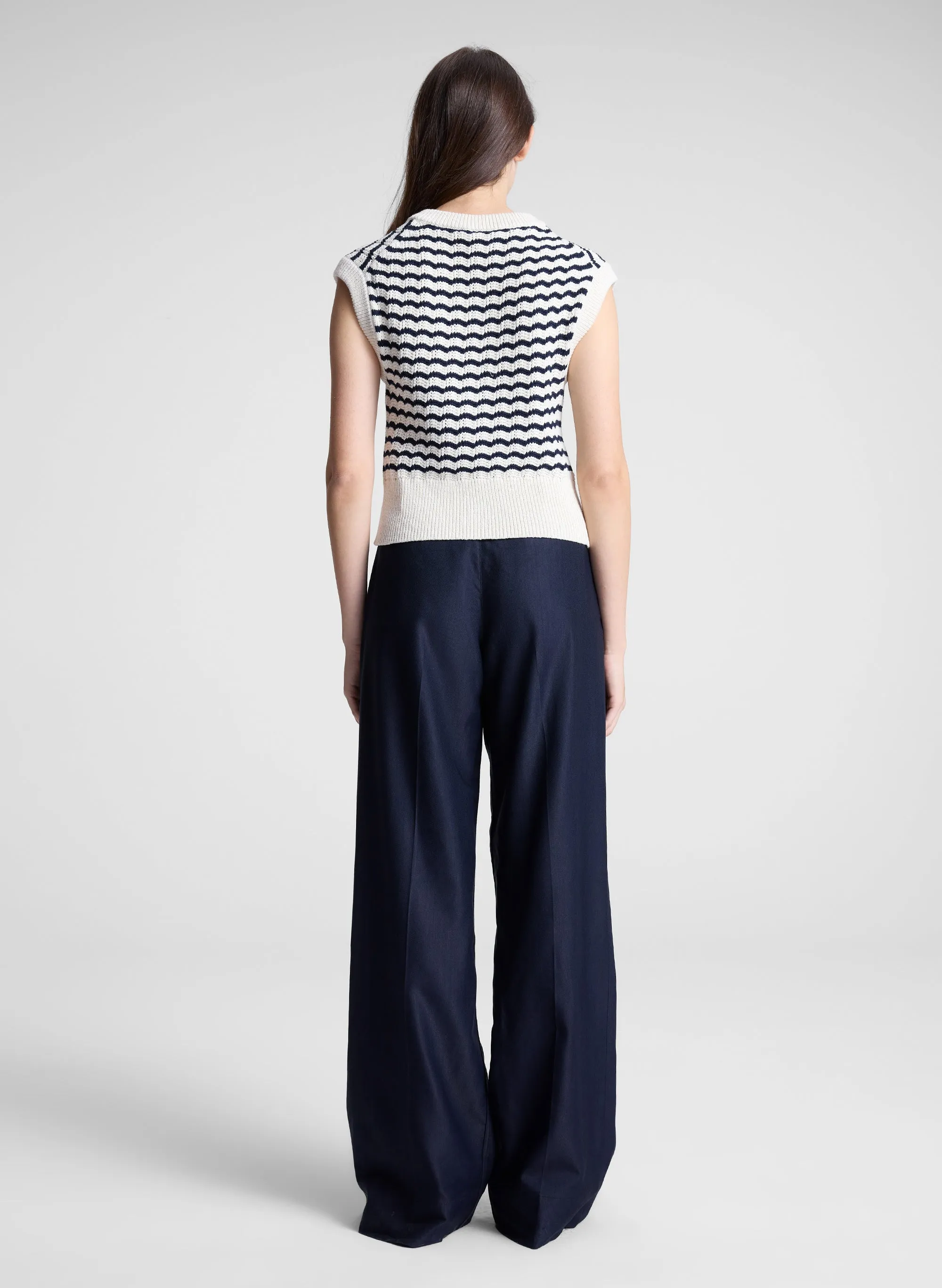 Margo Striped Knit Top sold by A.L.C. product image thumbnail 5