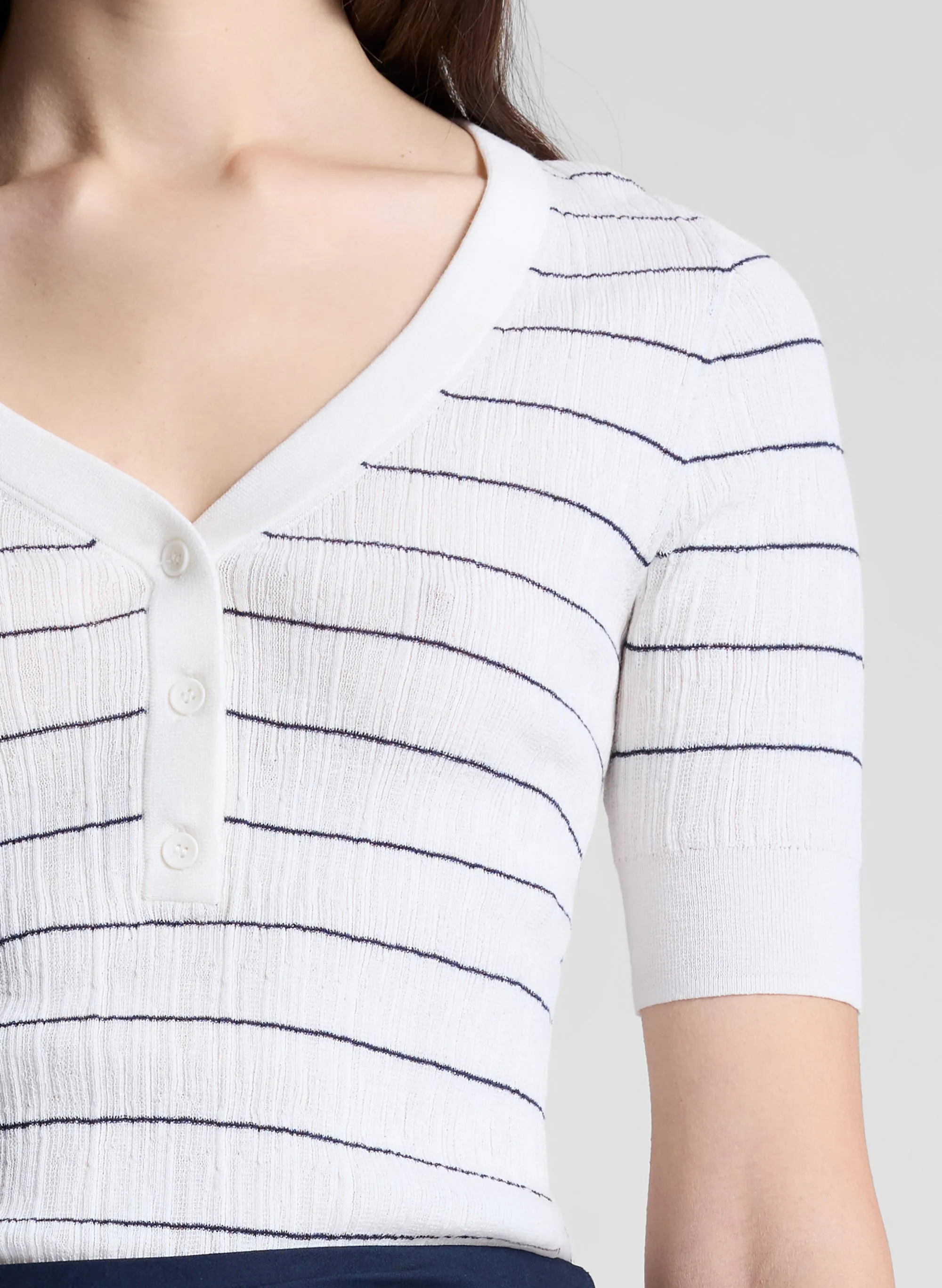 Francis Fine Cotton Knit Top sold by A.L.C. product image thumbnail 2