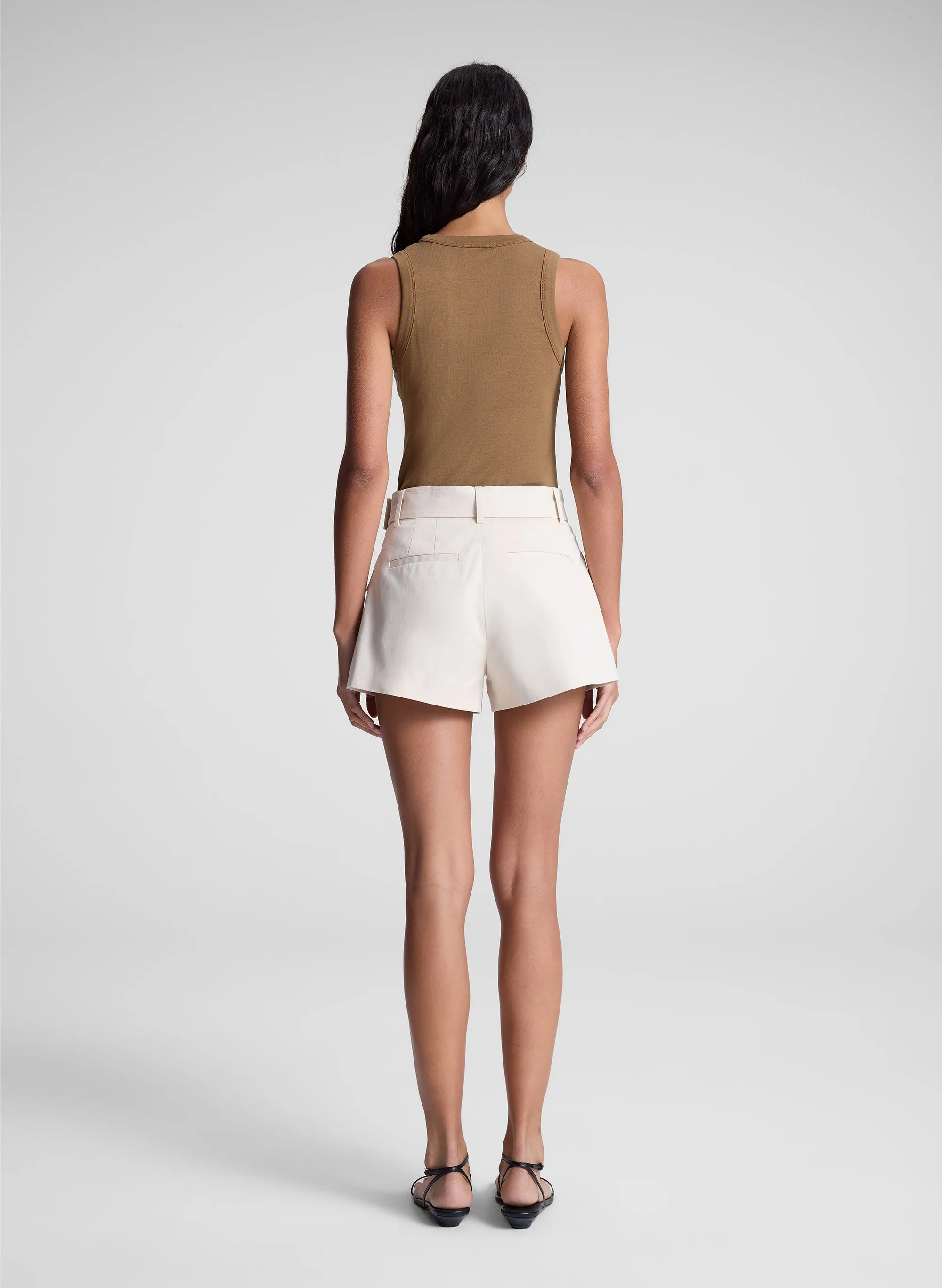 Hadley Cotton Rib Tank sold by A.L.C. product image thumbnail 5