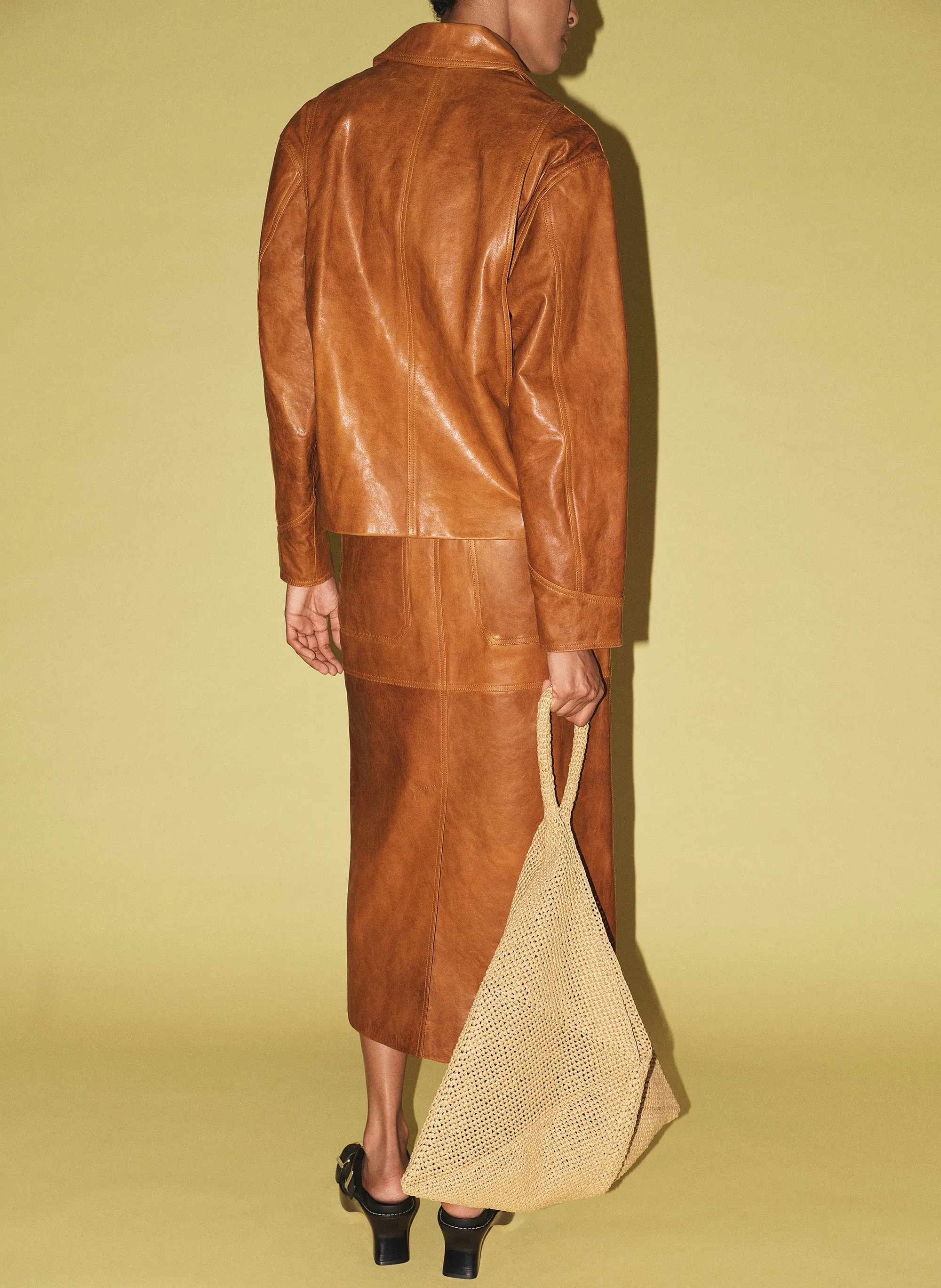 Sid Raffia Bag sold by A.L.C.