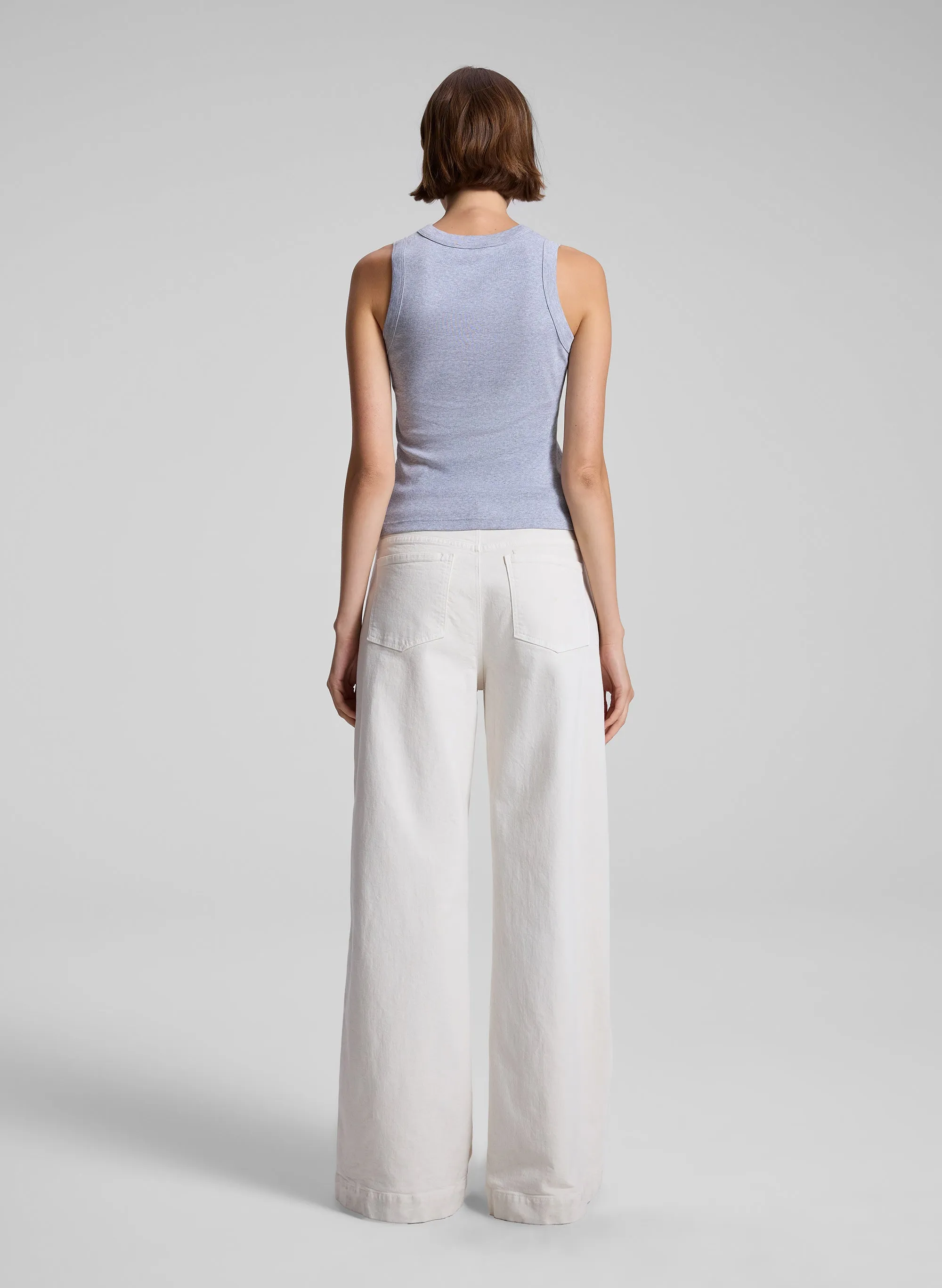 Hadley Cotton Rib Tank sold by A.L.C. product image thumbnail 5