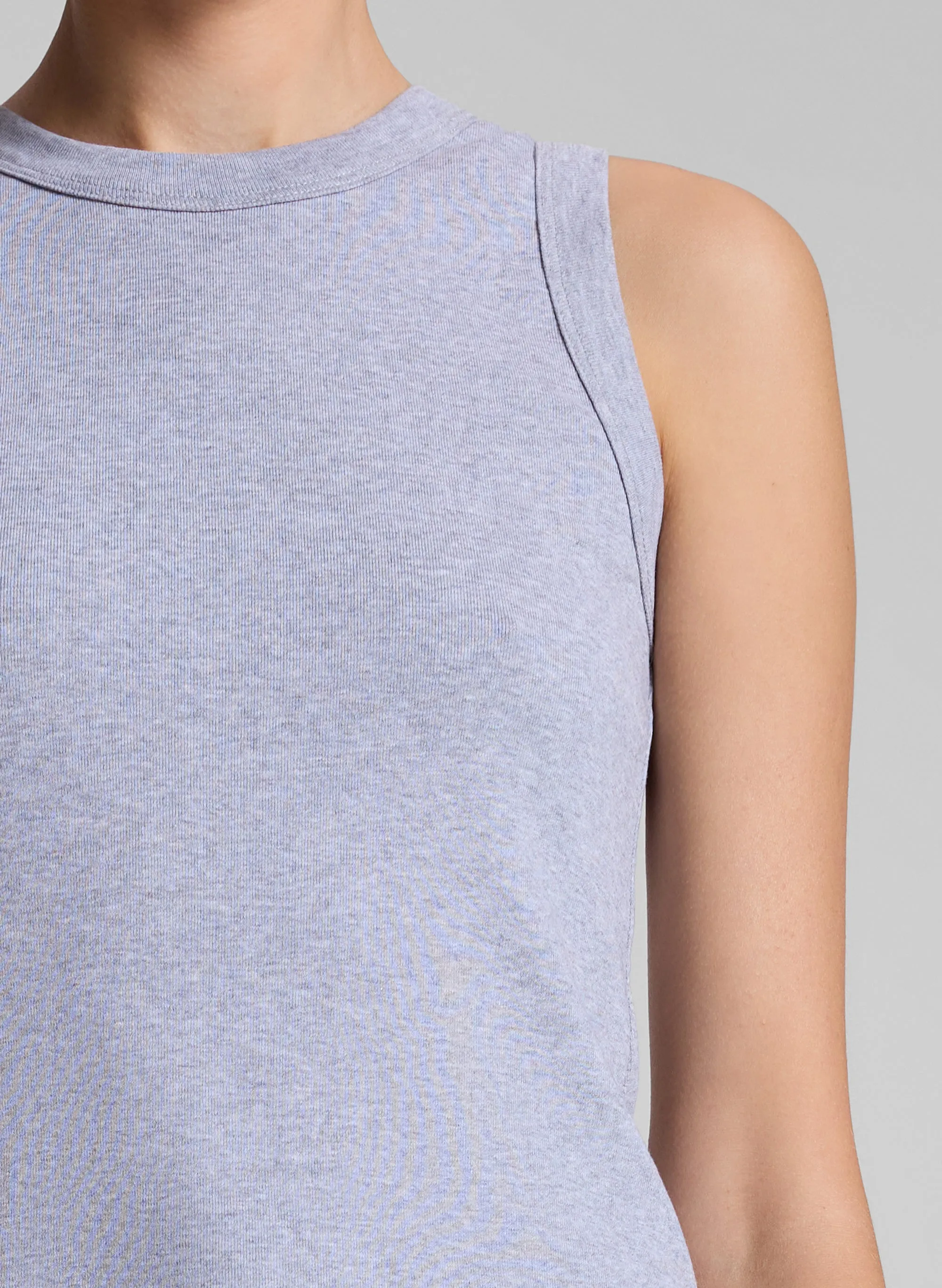 Hadley Cotton Rib Tank sold by A.L.C. product image thumbnail 2