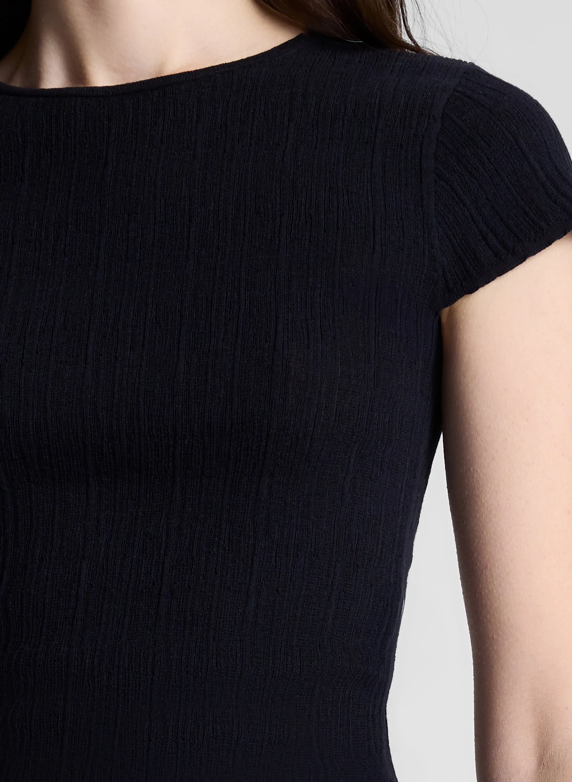 Sam Fine Cotton Knit Top sold by A.L.C. product image thumbnail 2
