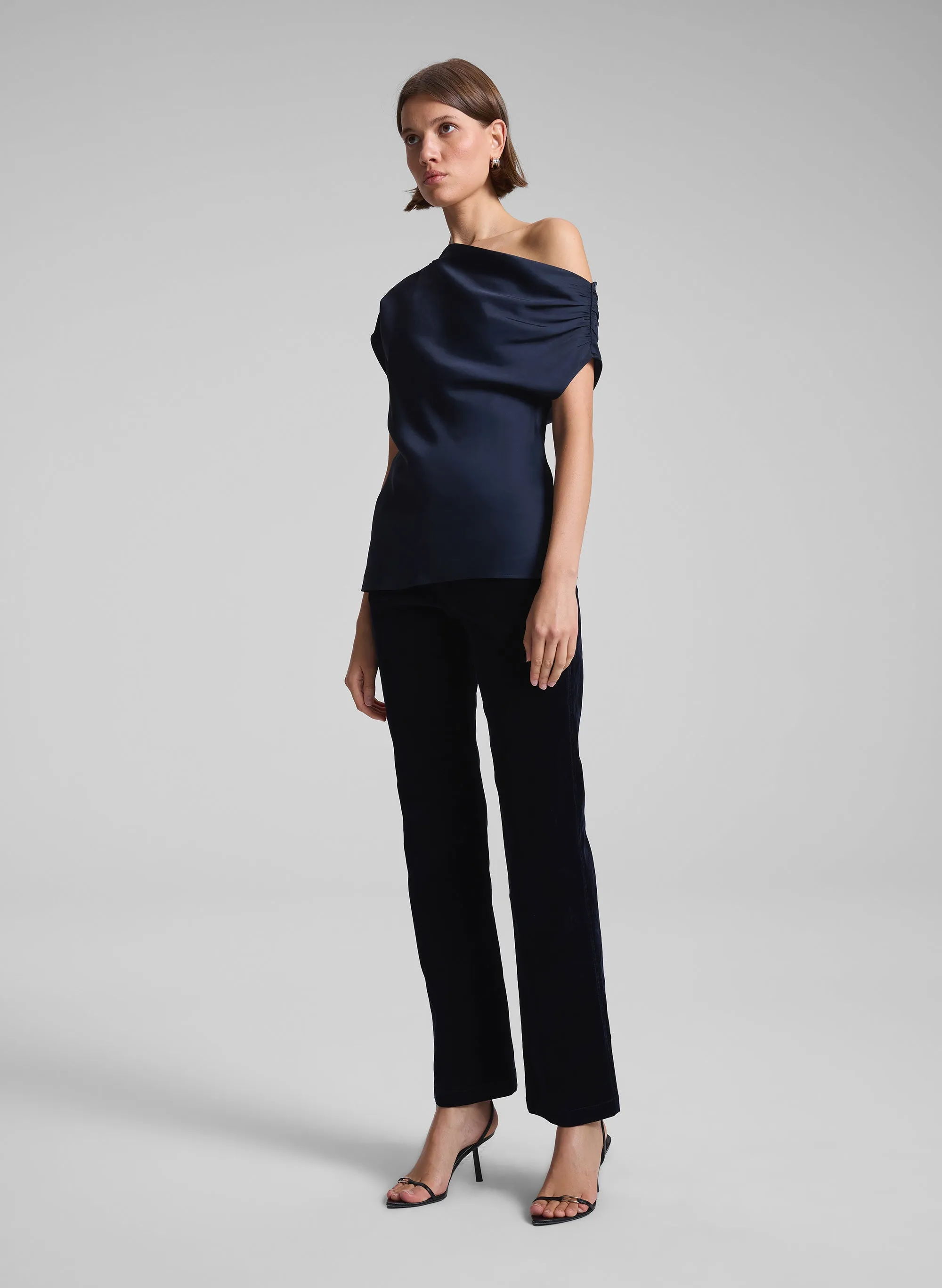 Poppy Satin Top sold by A.L.C. product image thumbnail 4