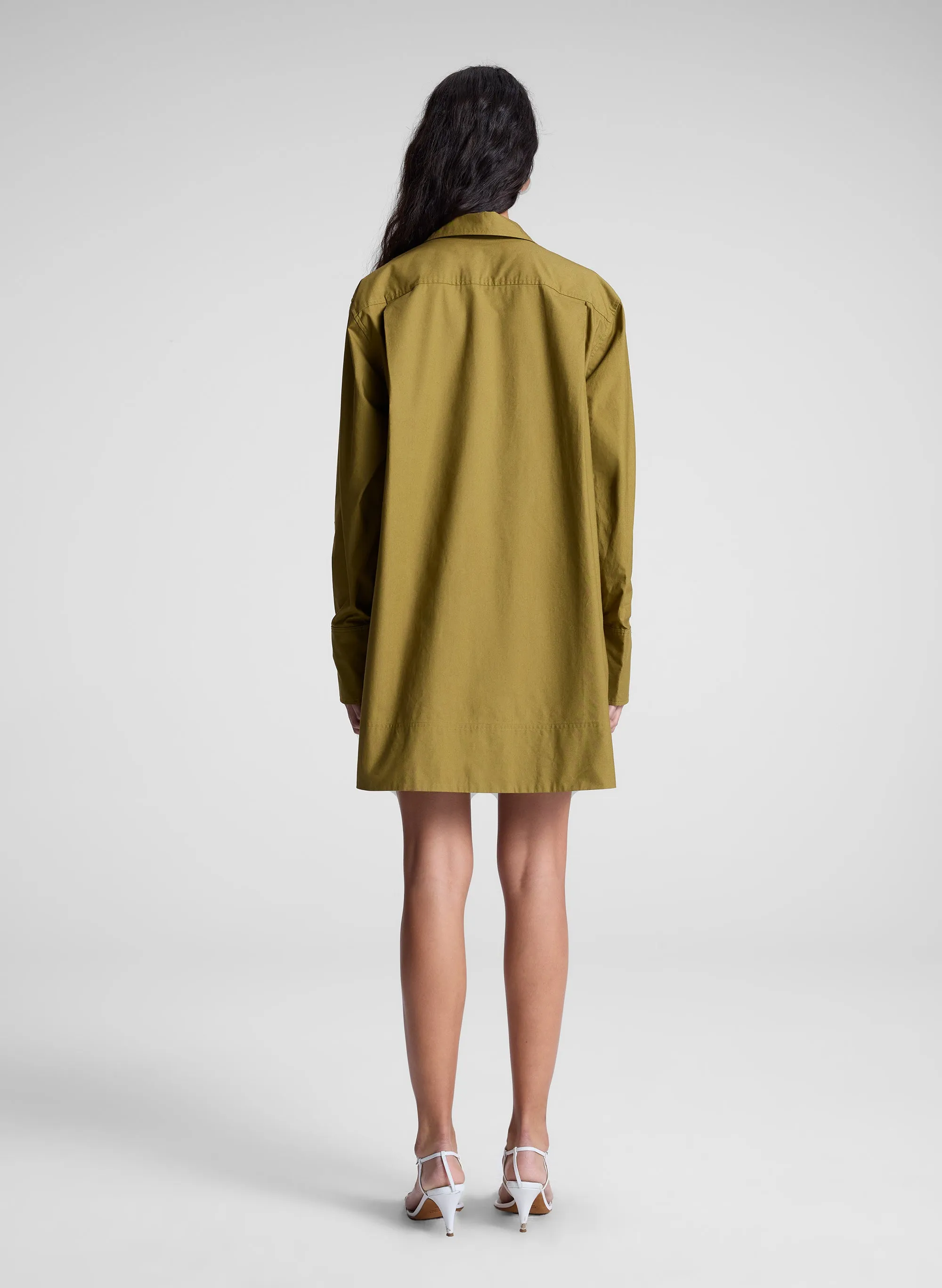 Jori Cotton Poplin Mini Dress sold by A.L.C. product image thumbnail 5