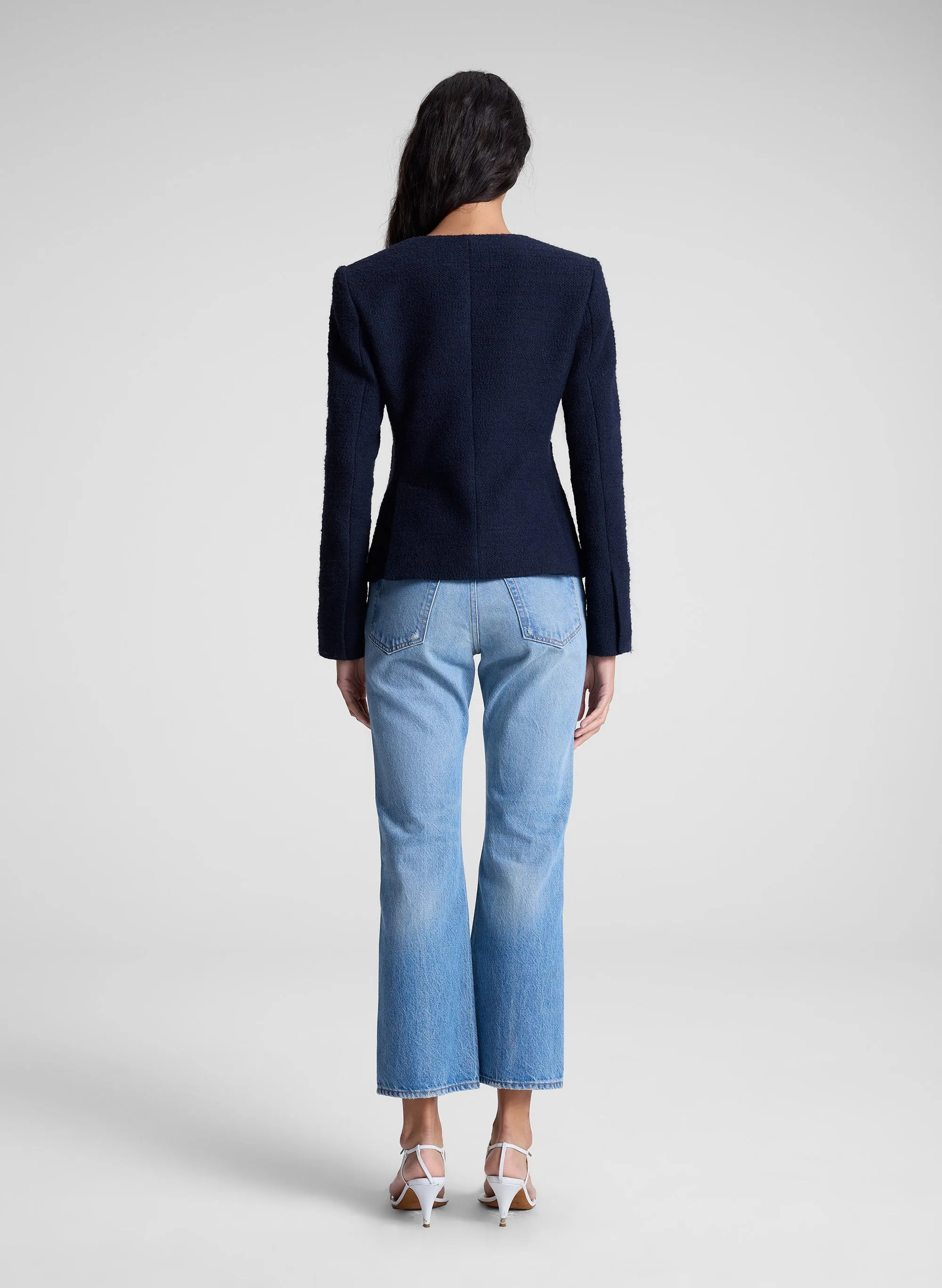 The 009 Cropped Flare Jean sold by A.L.C. product image thumbnail 5