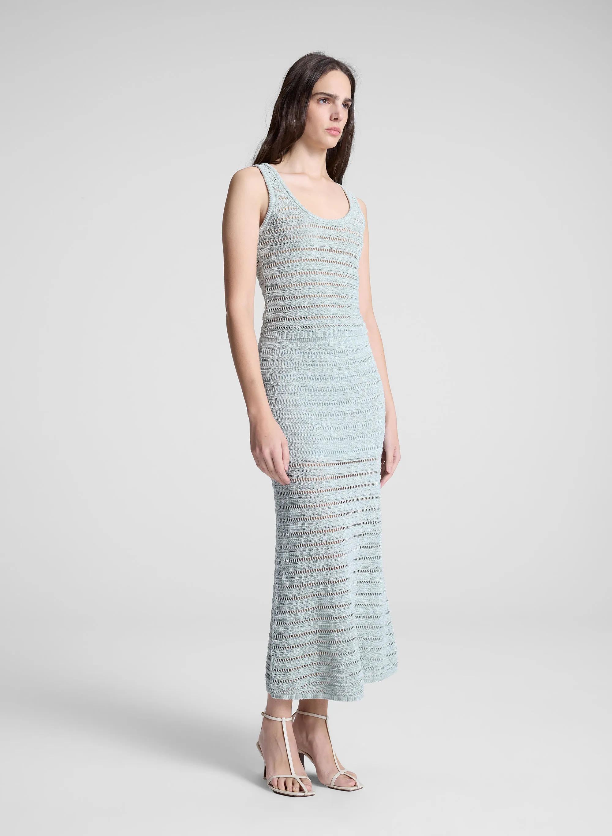 Lana Crochet Knit Midi Skirt sold by A.L.C. product image thumbnail 3