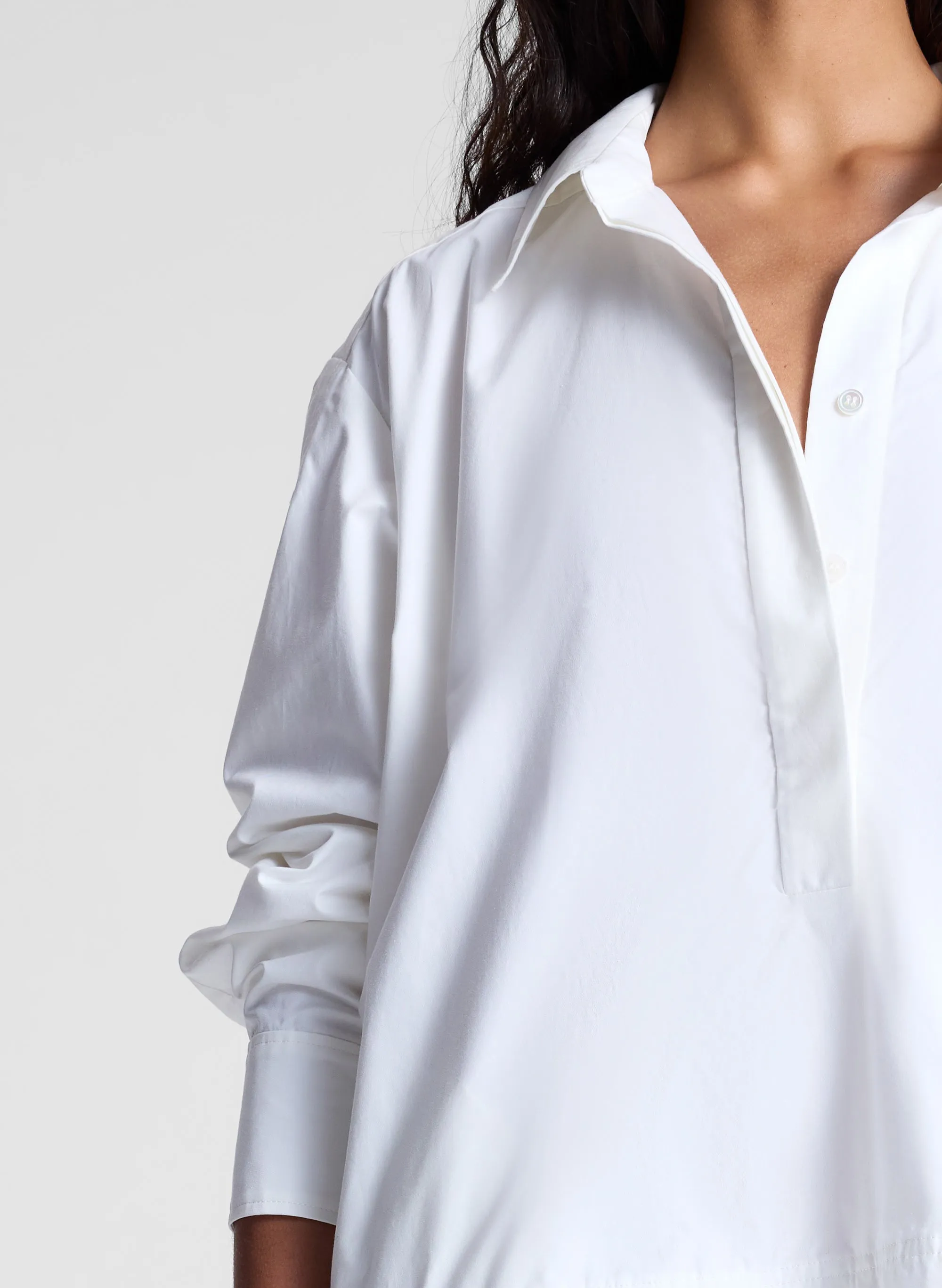 Brooke Cotton Mini Shirtdress sold by A.L.C. product image thumbnail 2