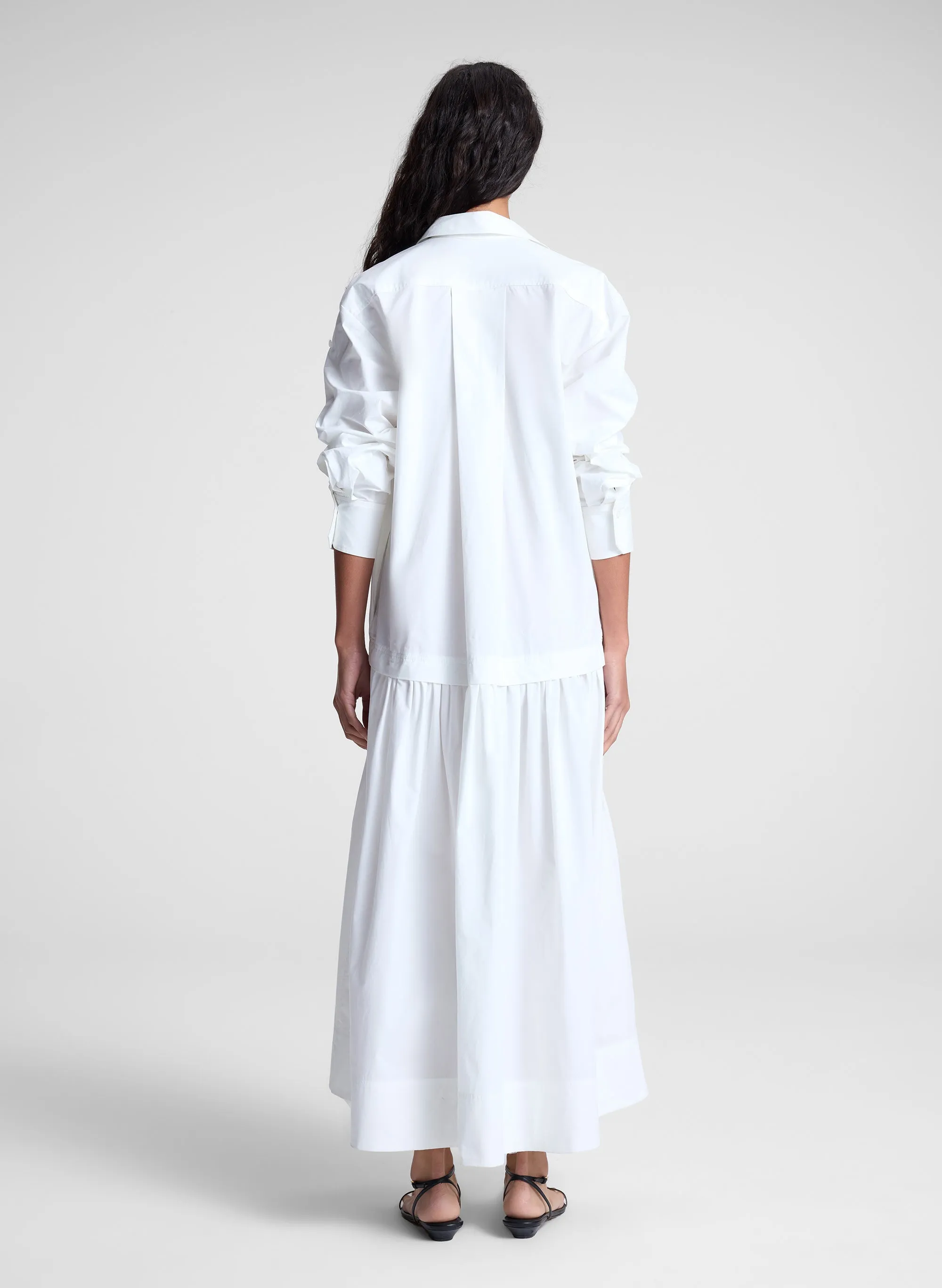 Bonnie Cotton Maxi Shirtdress sold by A.L.C. product image thumbnail 5