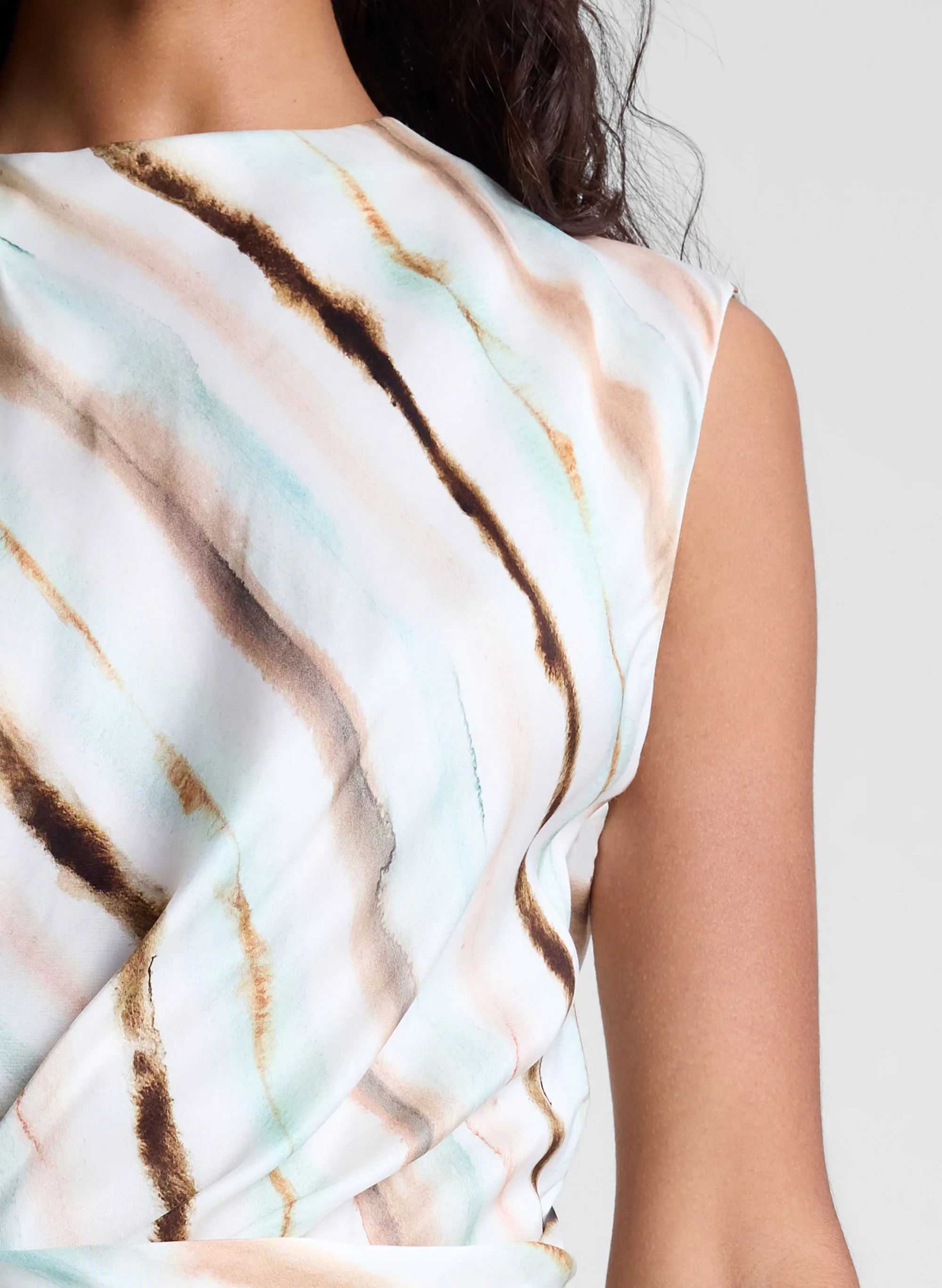 Delia Striped Mini Dress sold by A.L.C. product image thumbnail 3