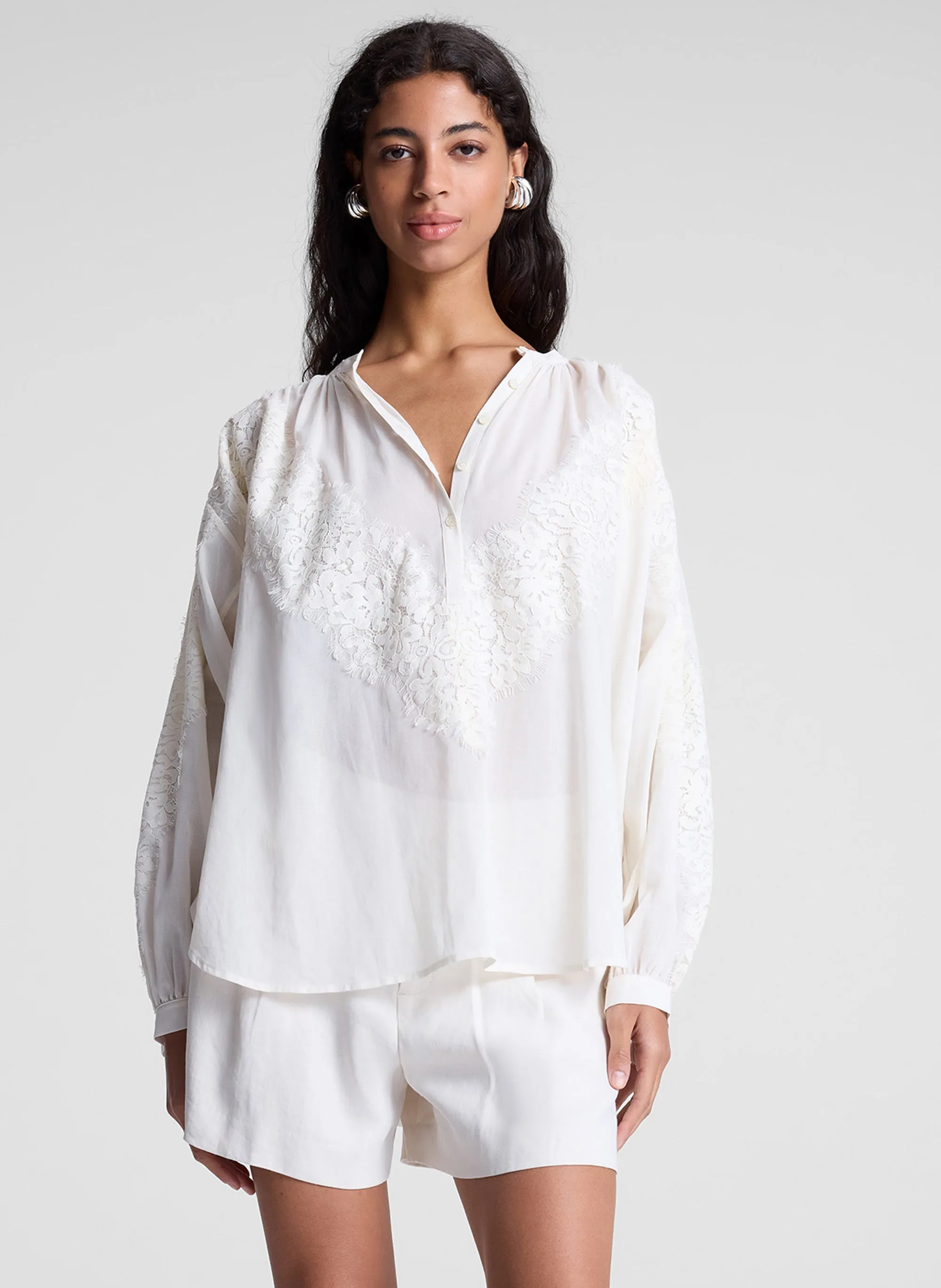 Elaine Lace Top sold by A.L.C.