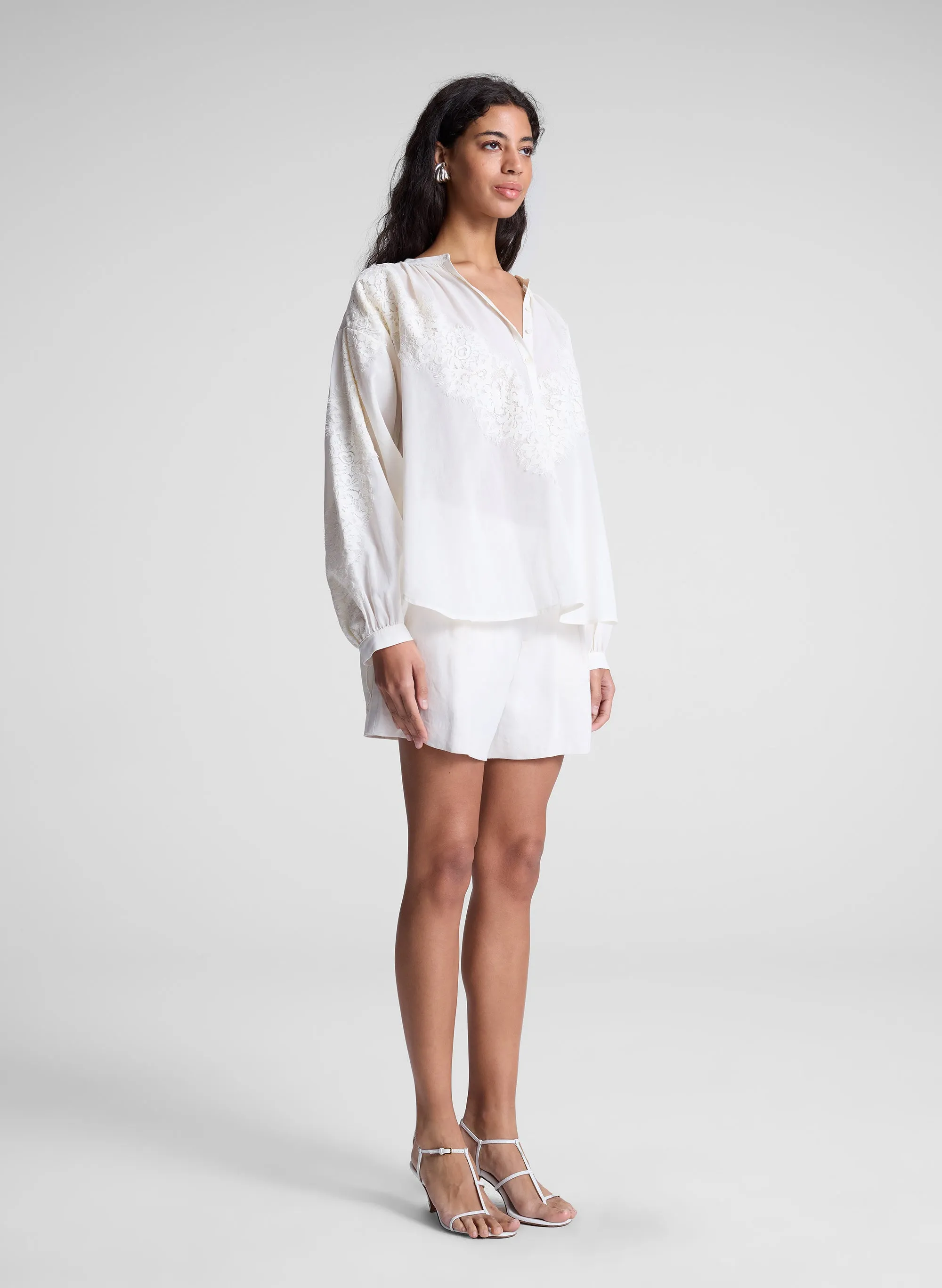 Elaine Lace Top sold by A.L.C. product image thumbnail 3