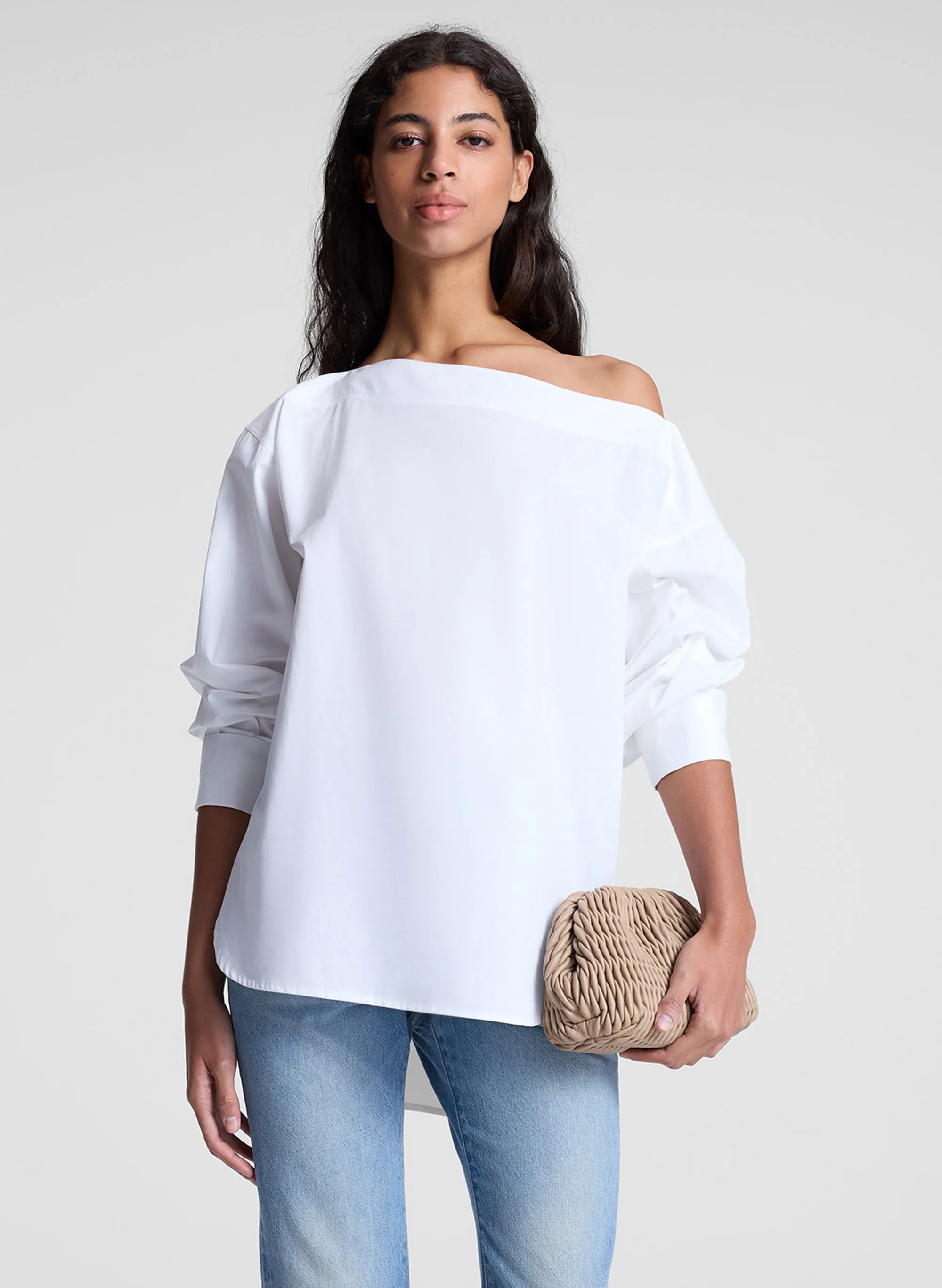 Mandi Cotton Off Shoulder Top sold by A.L.C.